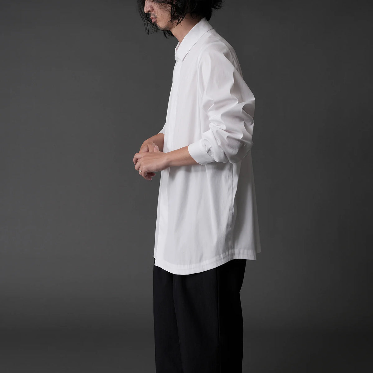 【POPUP Limited】CARTRIDGE SHIRT - BIOLAYER CONNECT #WHITE