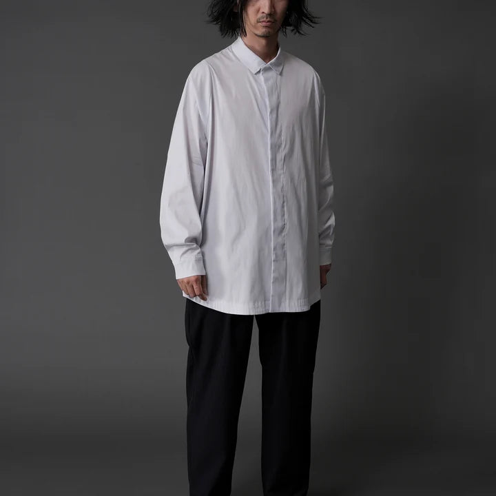 【POPUP Limited】CARTRIDGE SHIRT - BIOLAYER CONNECT #ICE WHITE