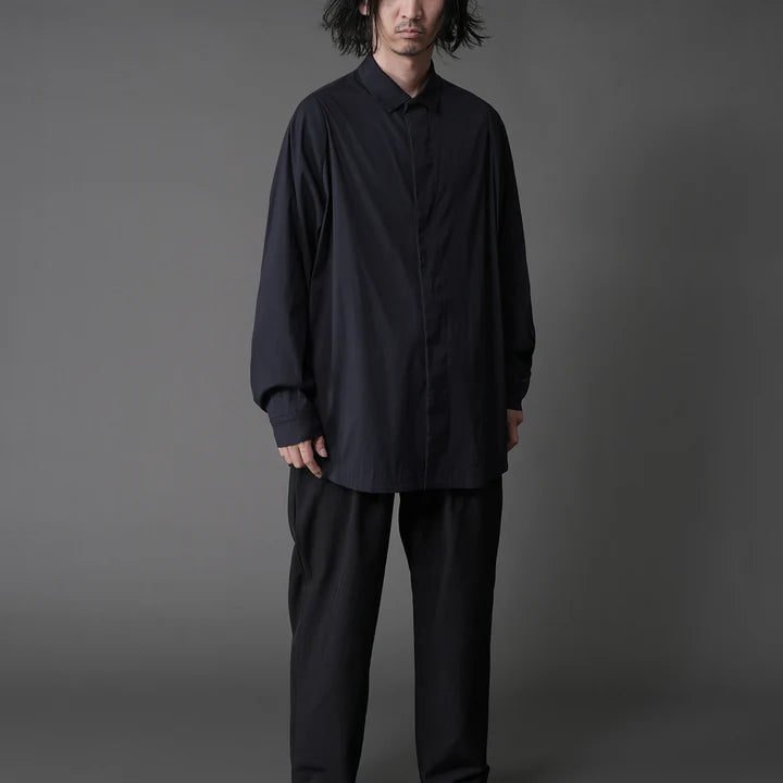 【POPUP Limited】CARTRIDGE SHIRT - BIOLAYER CONNECT #NAVY