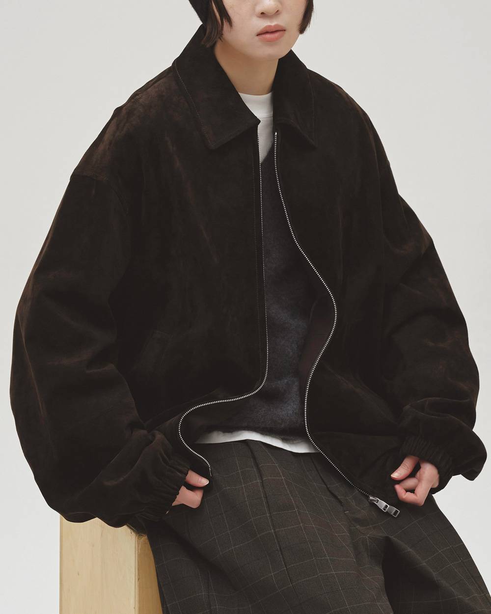 【9/24(木)発売】Suede Zip Blouson