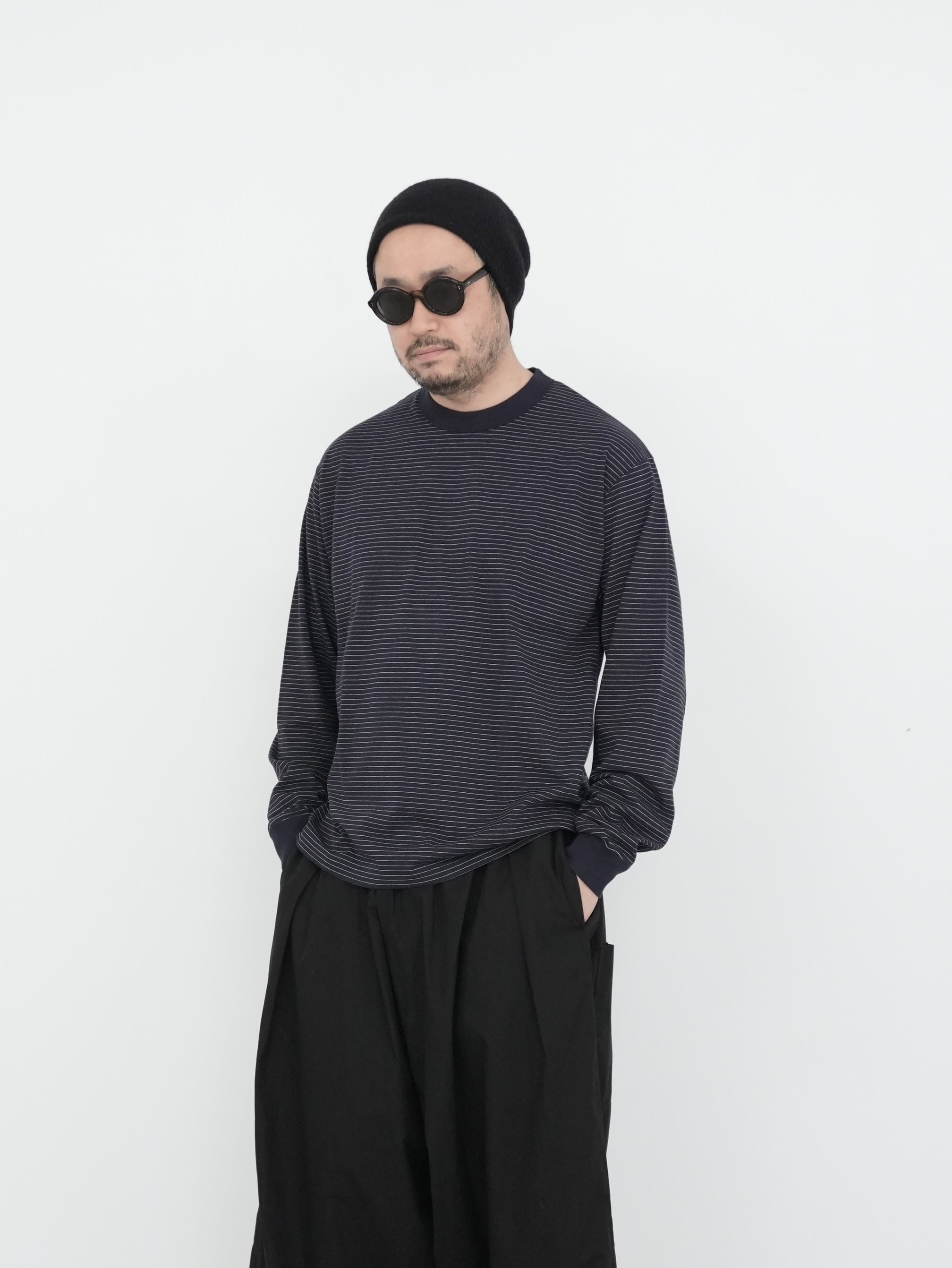 SUVIN DOUBLE JERSEY CREWNECK PULLOVER