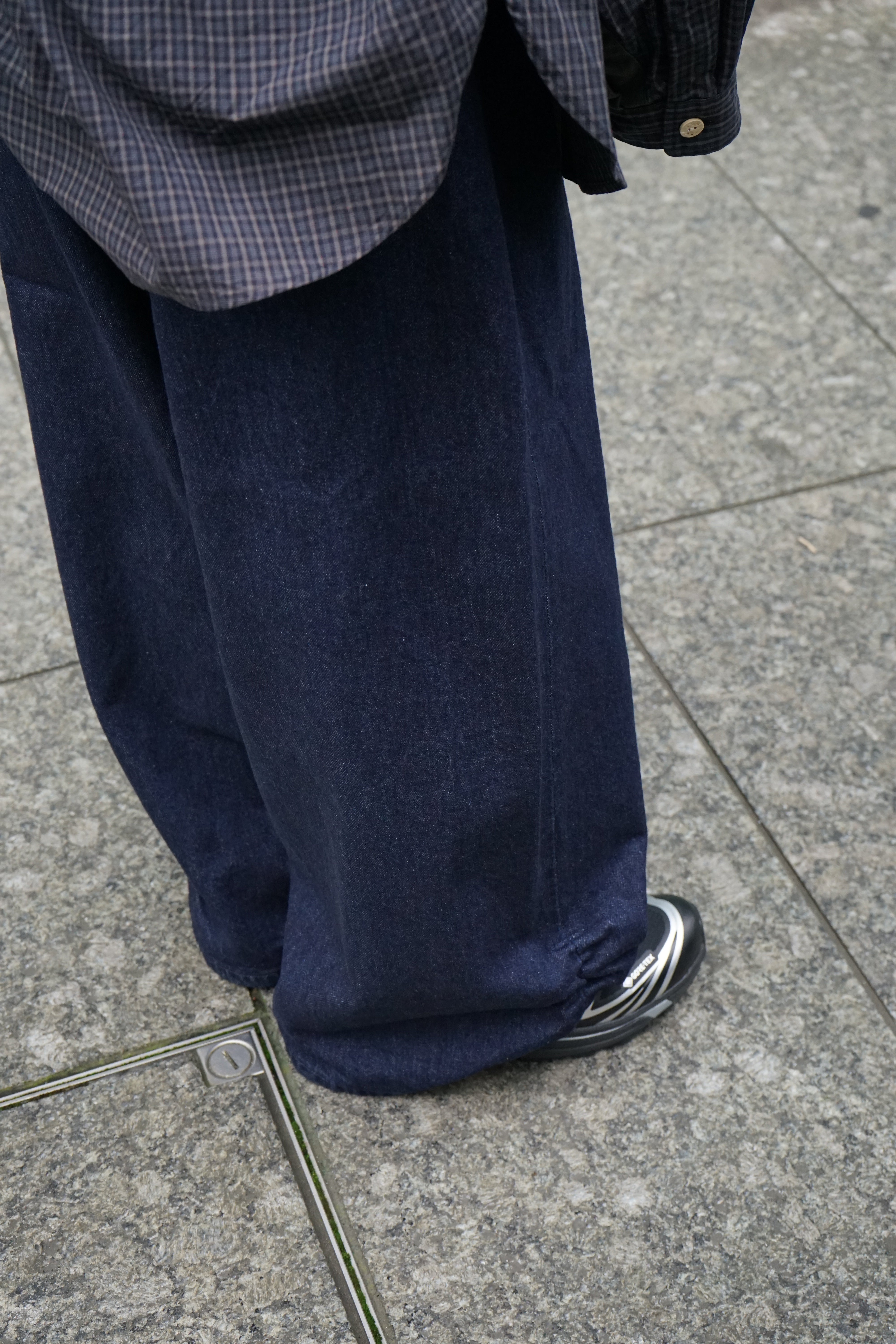 FRESH MAN DENIM WIDE PANTS by EDWIN　"OW"