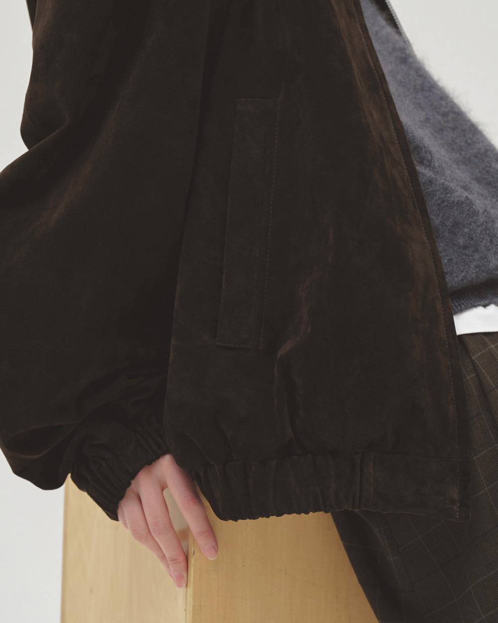 【9/24(木)発売】Suede Zip Blouson