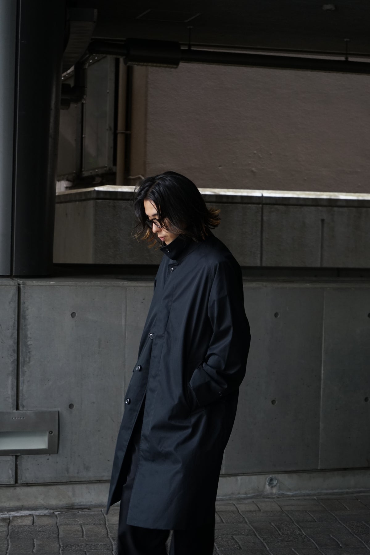 2L Cotton GORE-TEX Balmacaan Coat