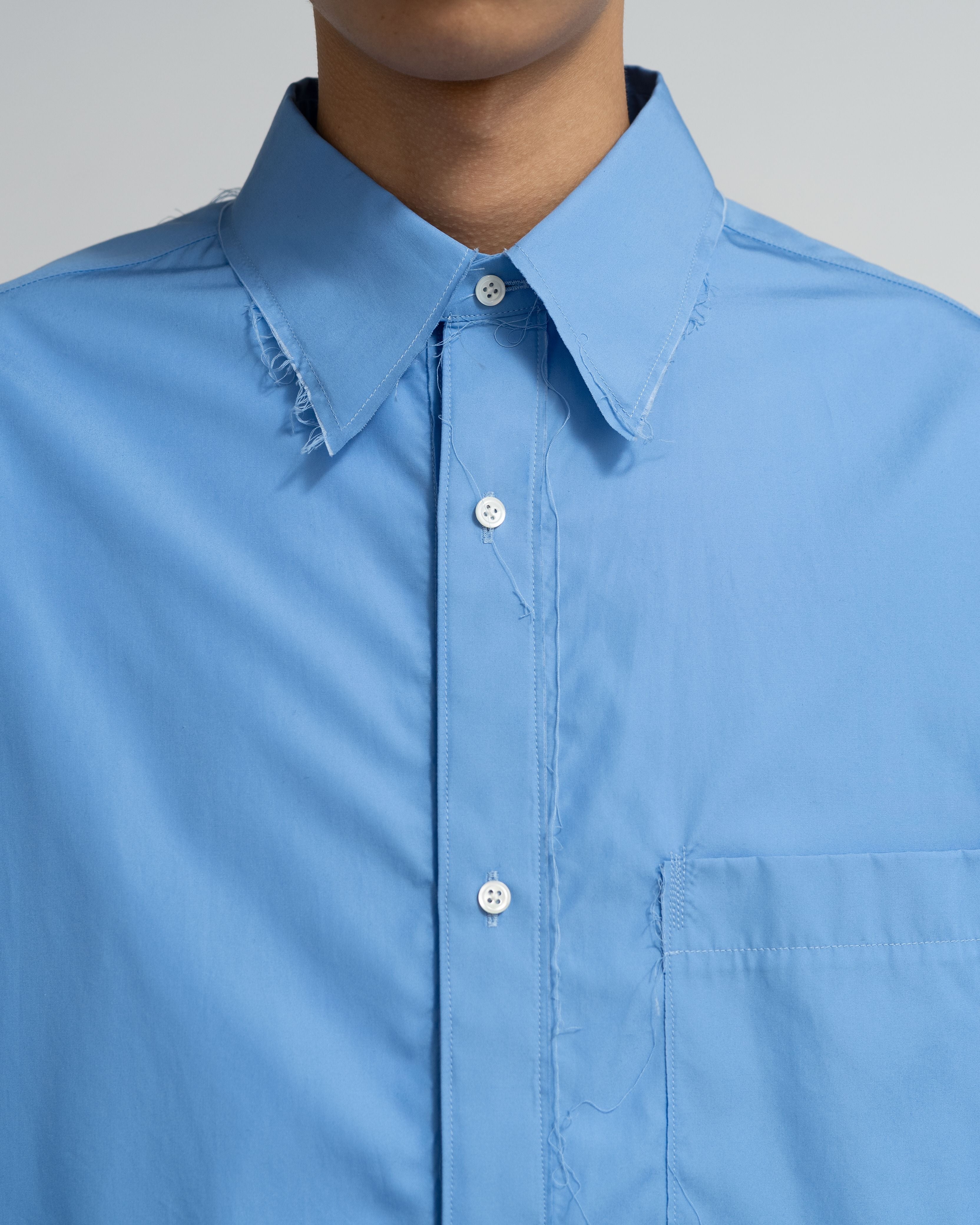 Graphpaper-CF.GP Oversized Regular Collar Shirt
