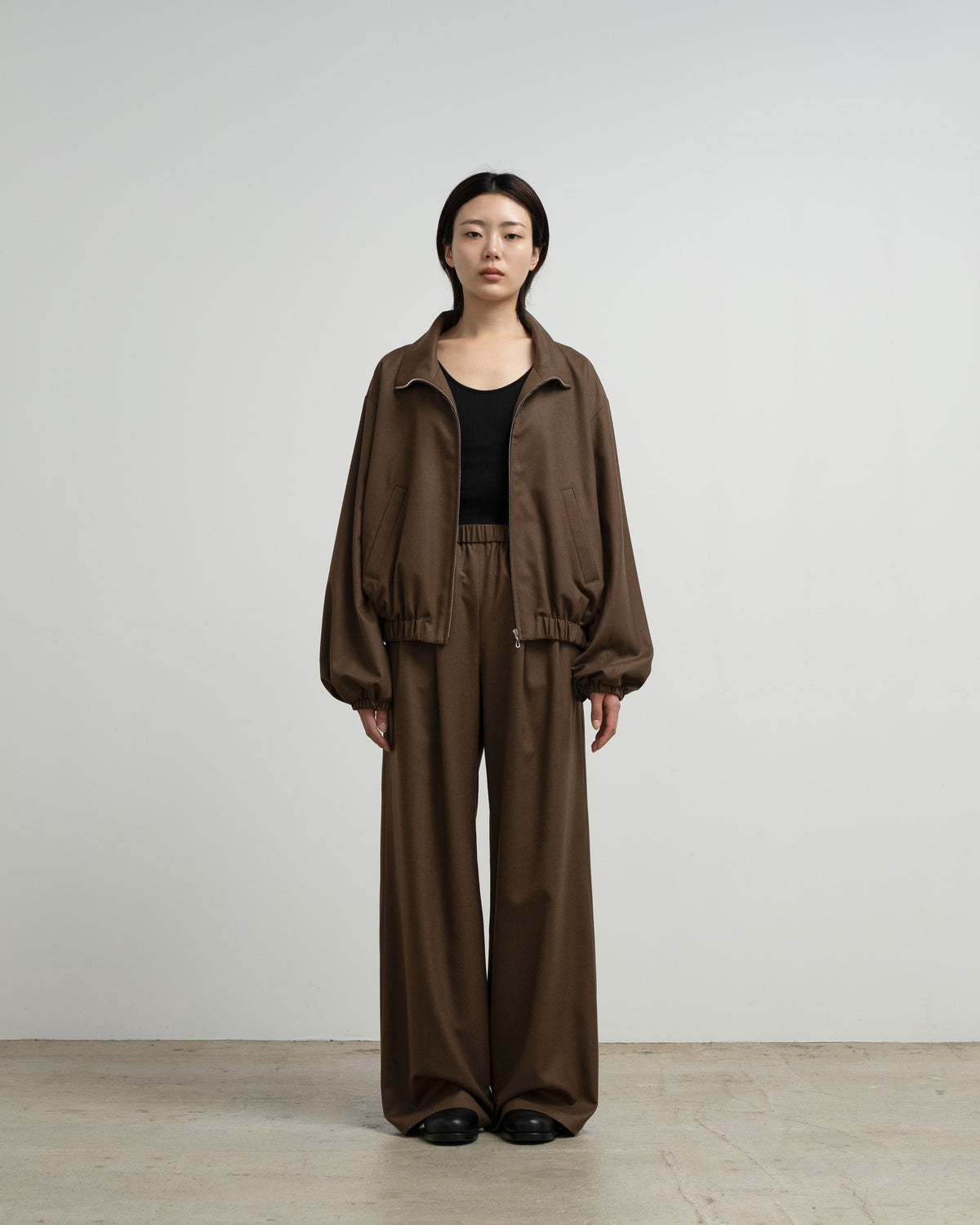 【9/26(土)発売】Fine Wool Saxony Balloon Jacket