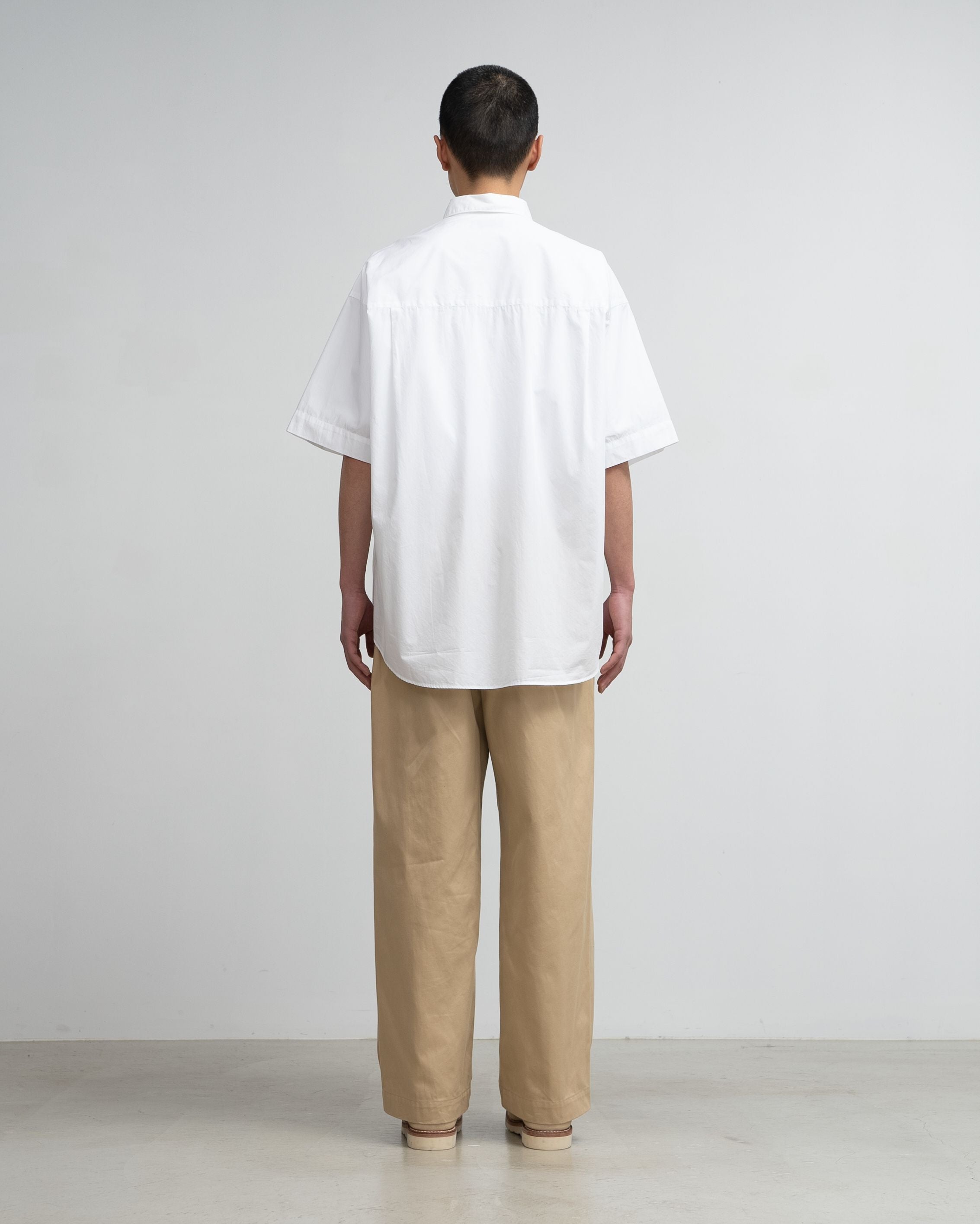 Broad S/S Oversized Regular Collar Shirt