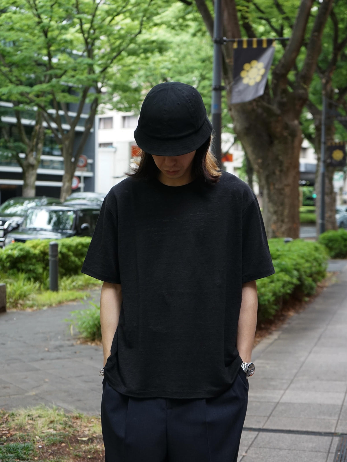Hemp Knit New Relaxed Fit Tee