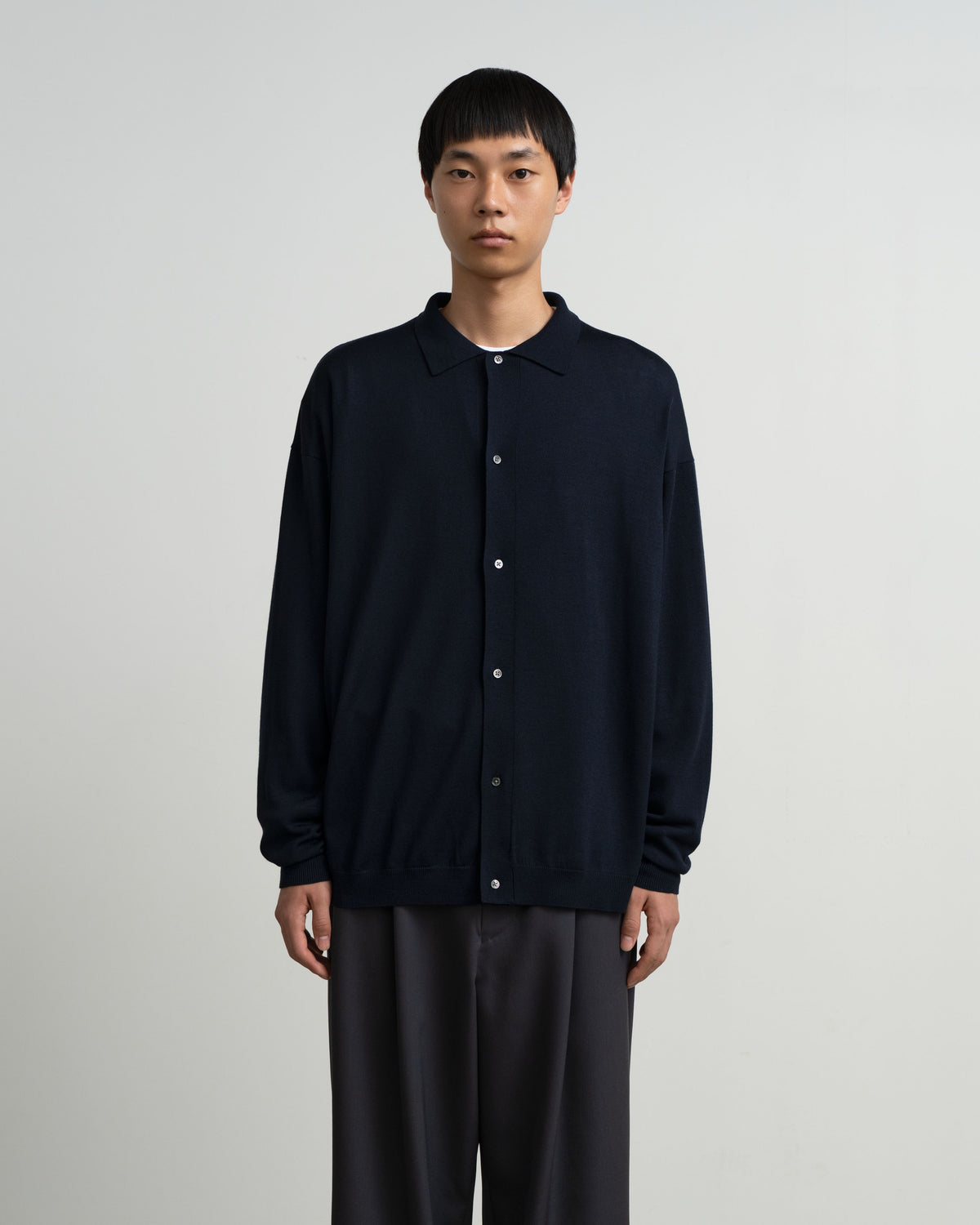 【9/5(土)発売】High Gauge Oversized L/S Knit Shirts (basic)