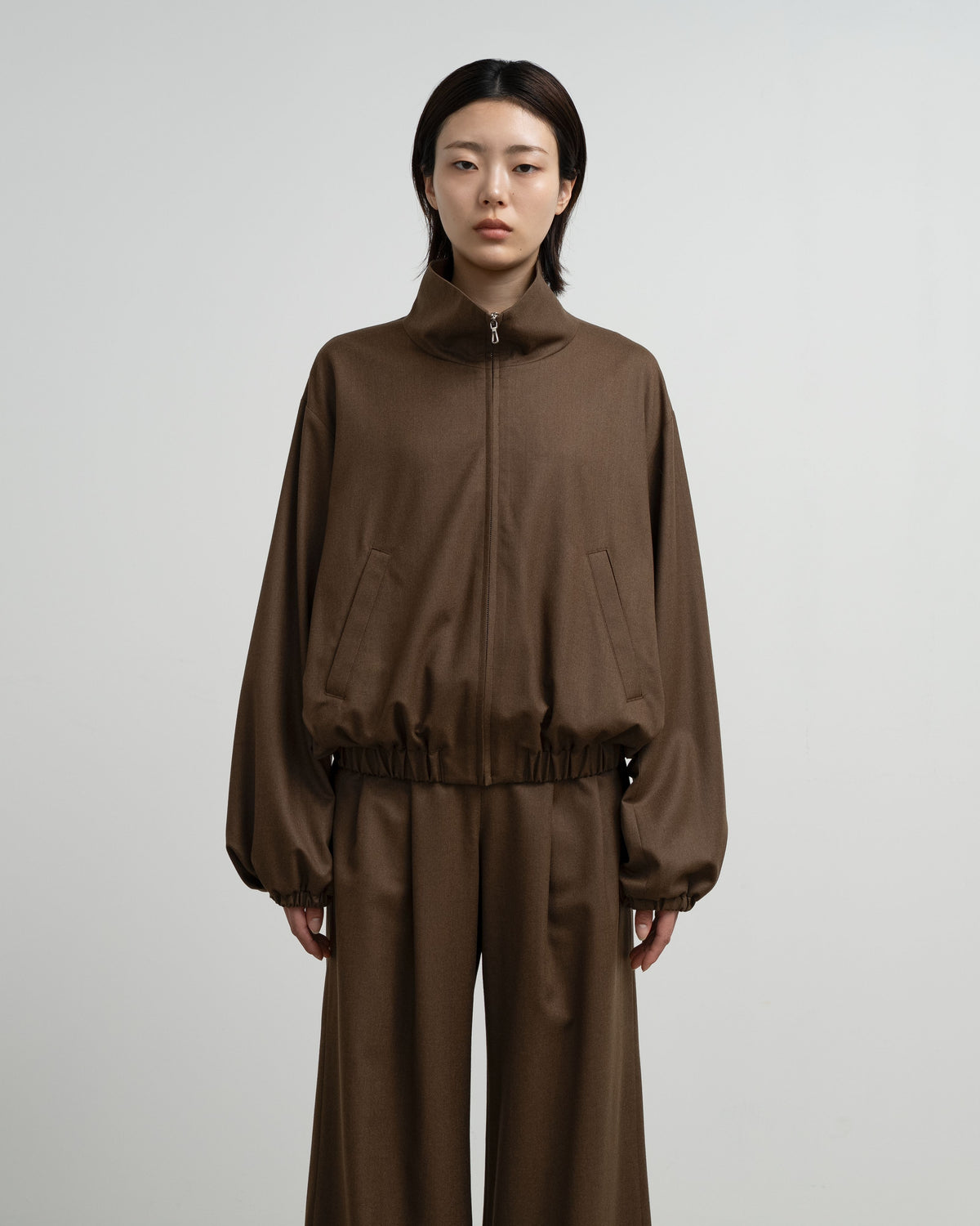 【9/26(土)発売】Fine Wool Saxony Balloon Jacket