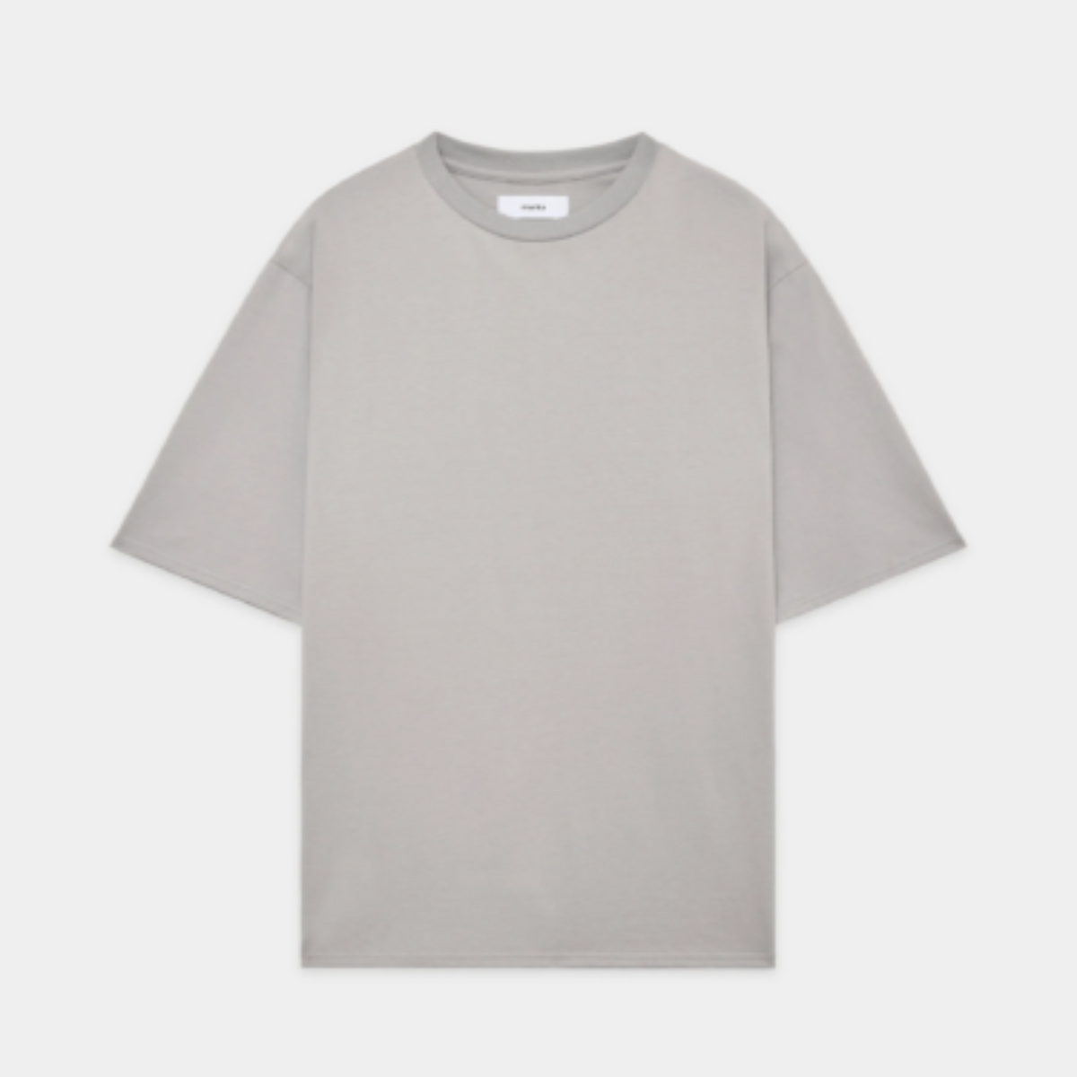 40/2 ORGANIC COTTON KNIT CREW NECK TEE