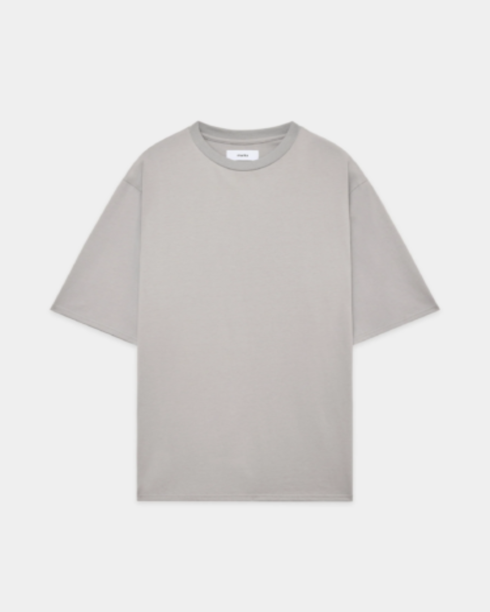 40/2 ORGANIC COTTON KNIT CREW NECK TEE