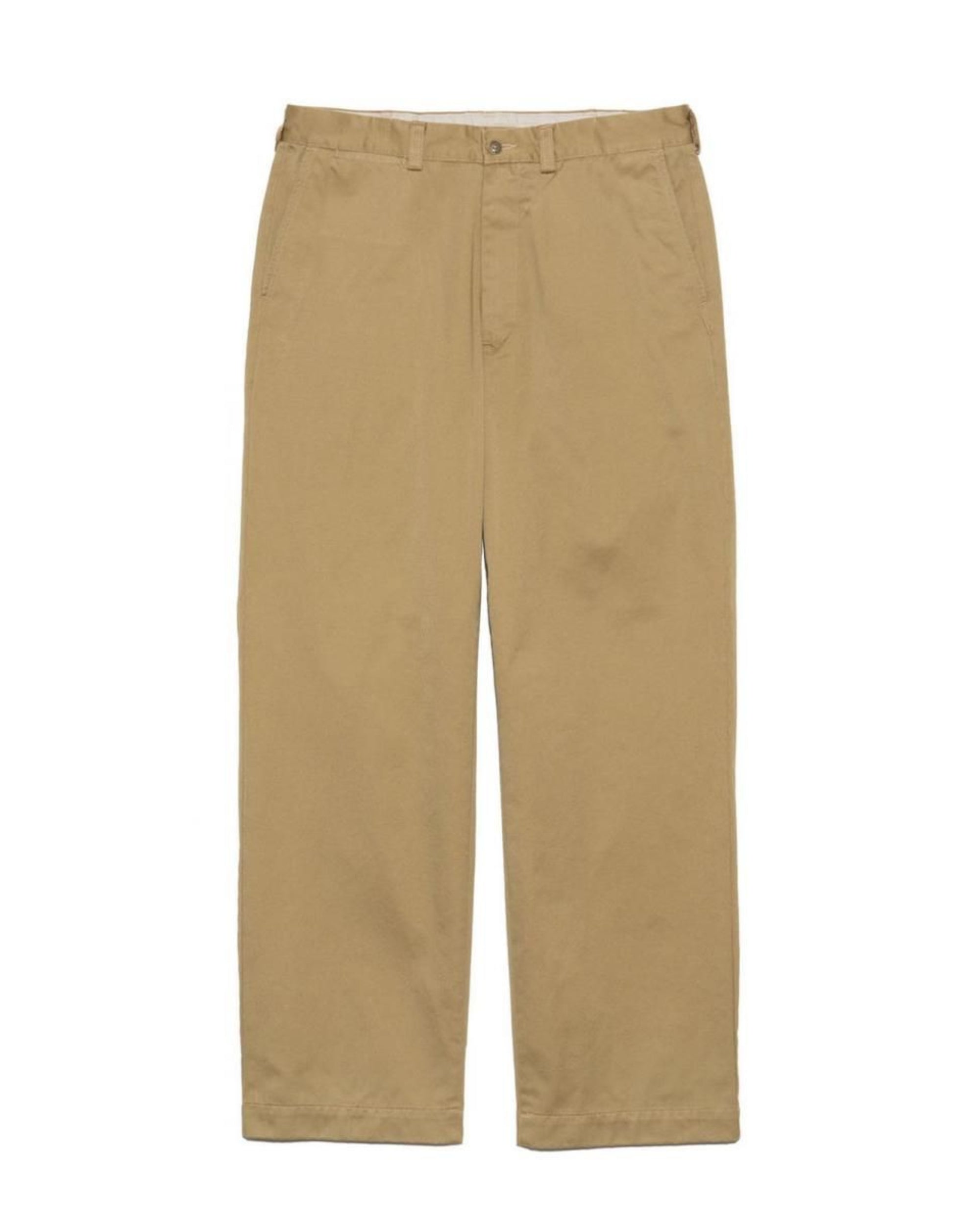 Wide Straight Chino Pants