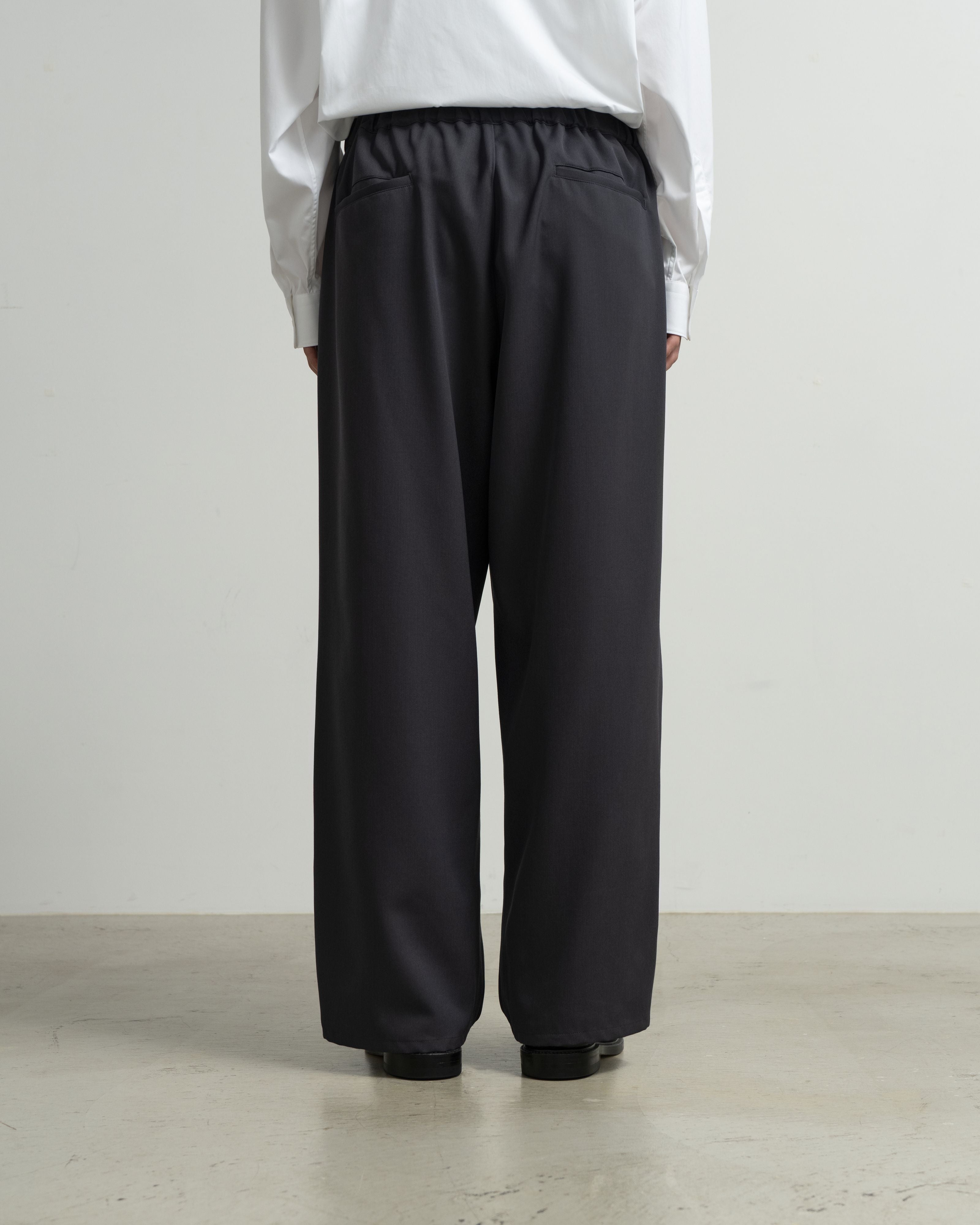 パンツ Scale Off Wool Wide Chef Pants 1 Graphpaper MEN 【8/22(土)発売】Scale Off Wool Wide Chef Pants
