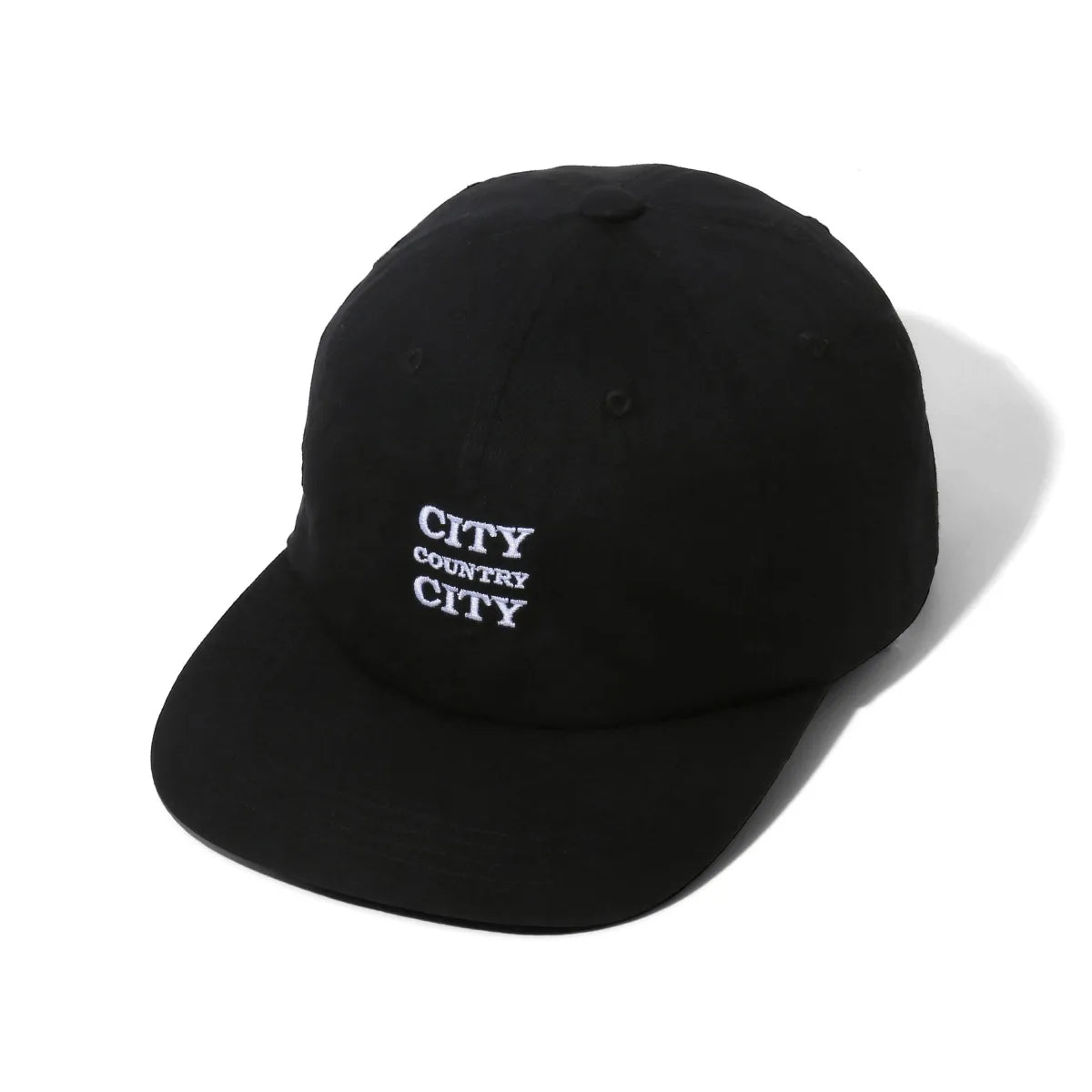 EMBROIDERD LOGO COTTON CAP_CITY COUNTRY CITY