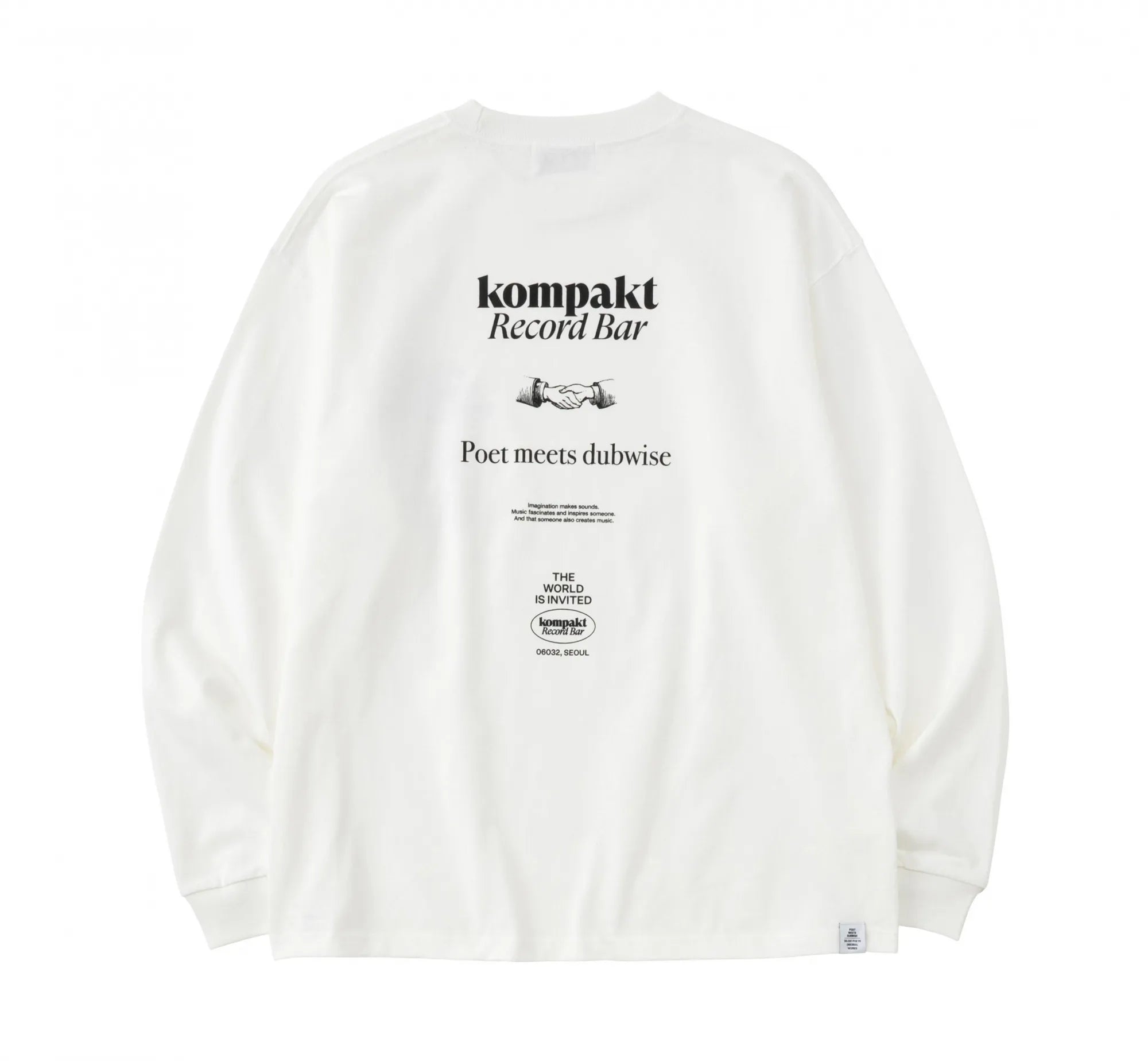 KOMPAKTRECORD BAR+PMD OVERSIZED L/S T-Shirt