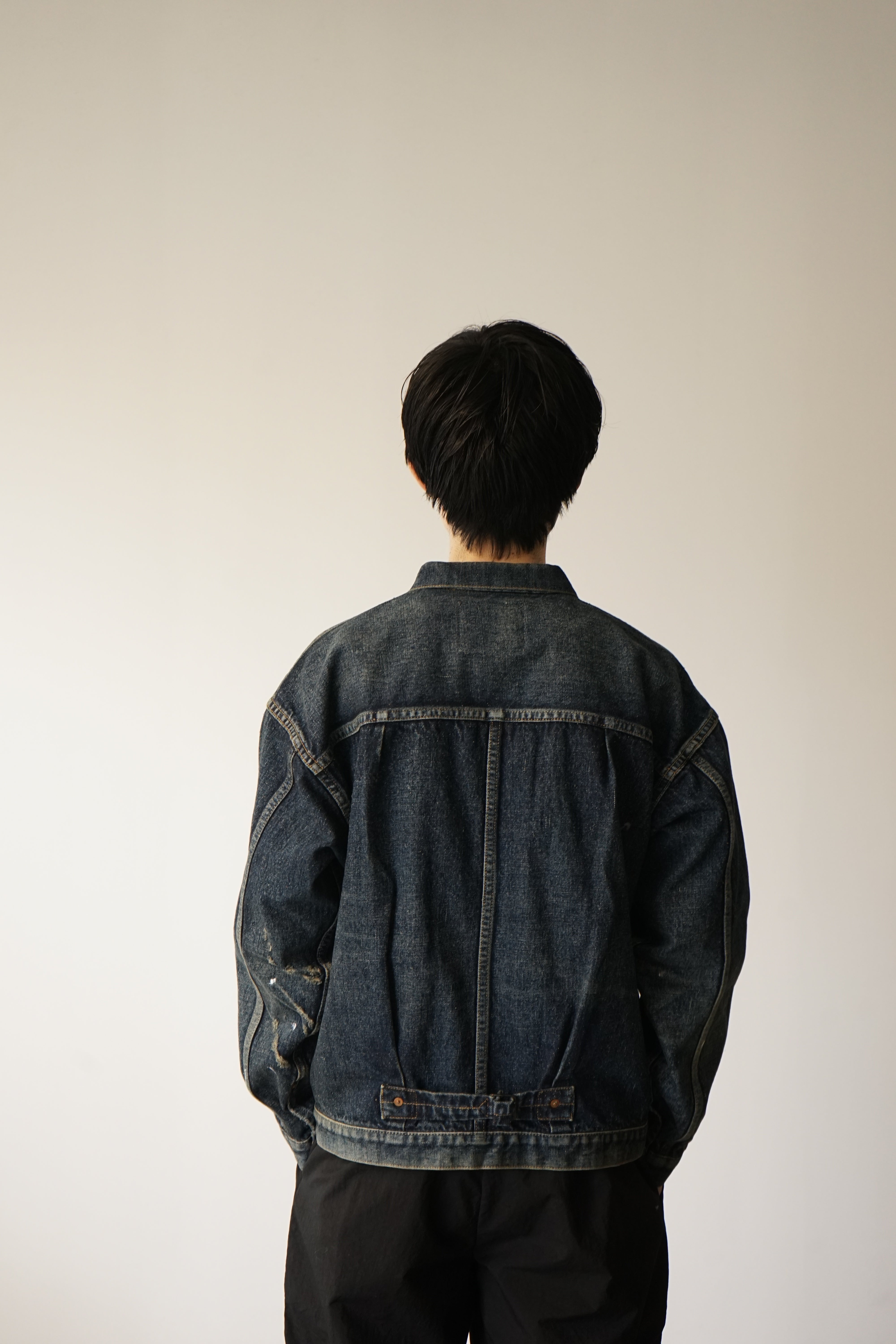 【3/14発売】#001 T-BACK DENIM JACKET