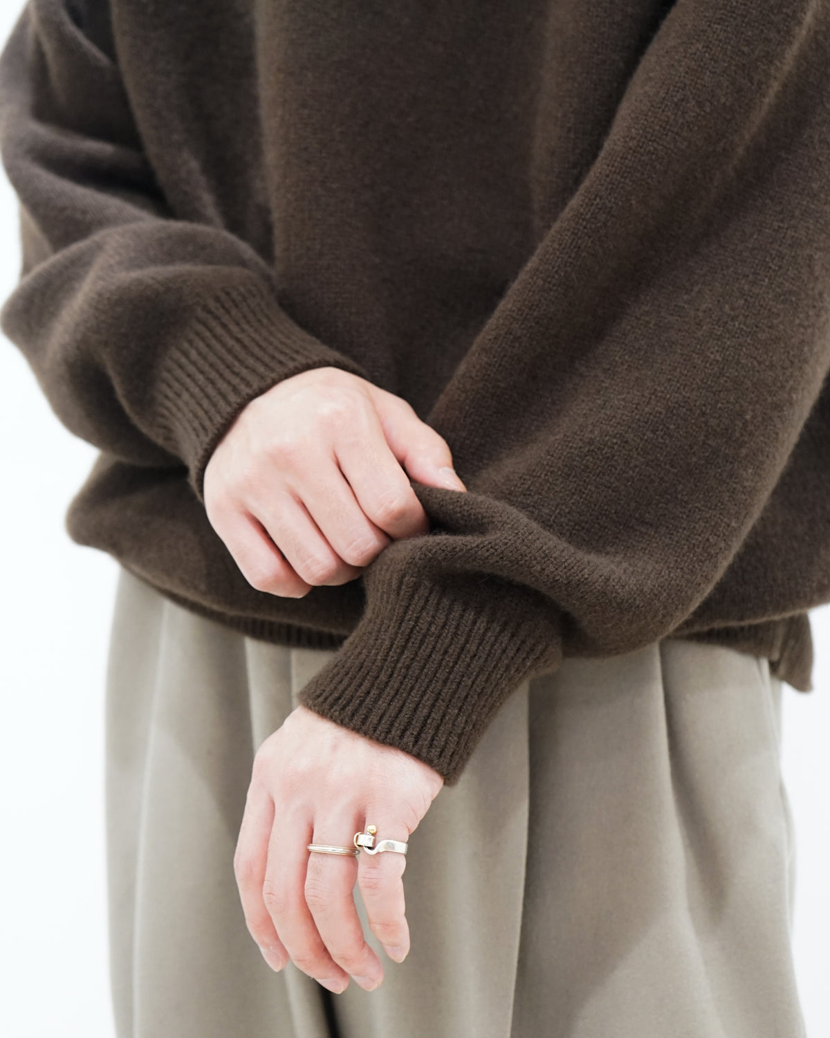 RAGLAN CREW NECK KNIT