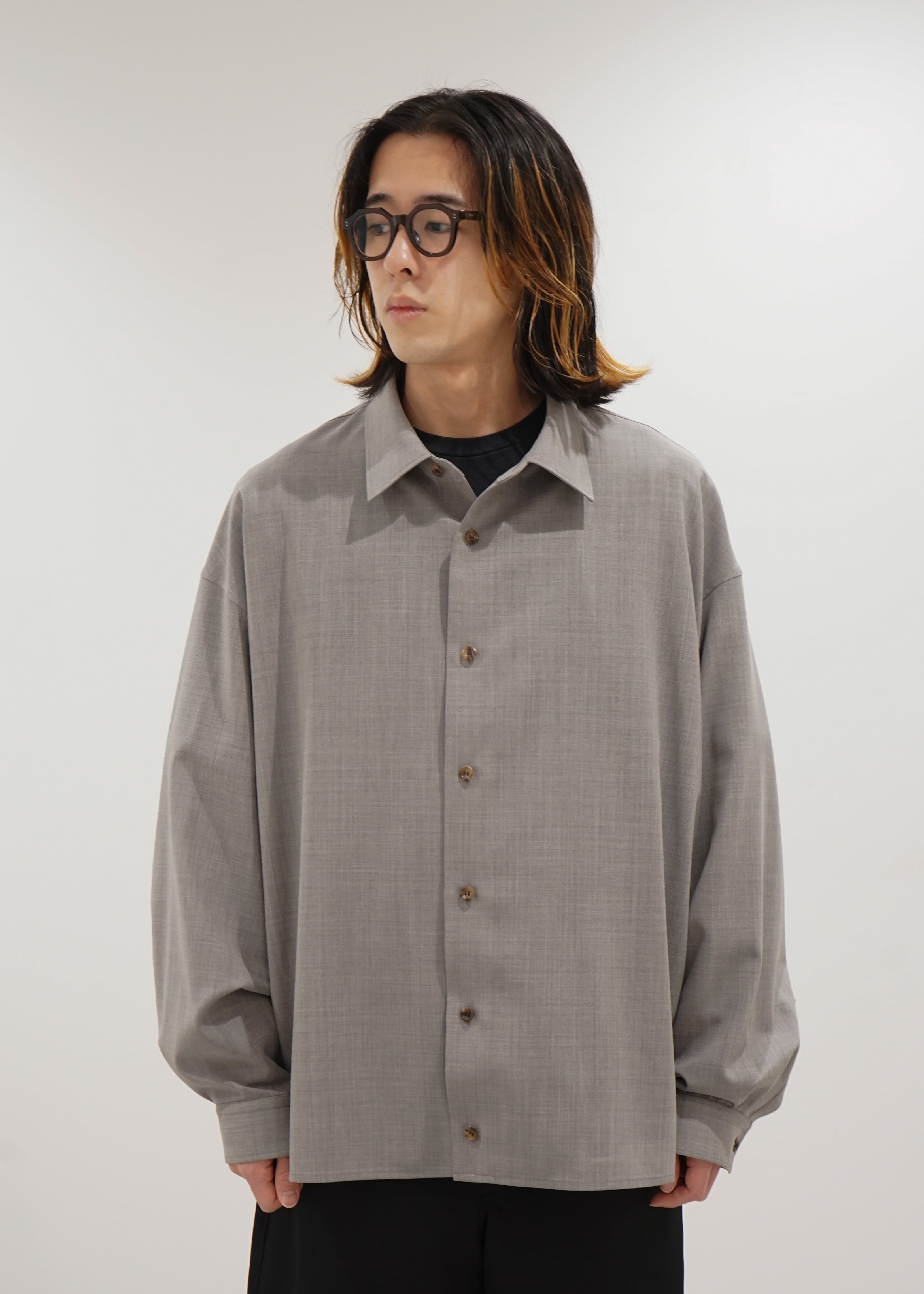BALLOON CARDIGAN SHIRT