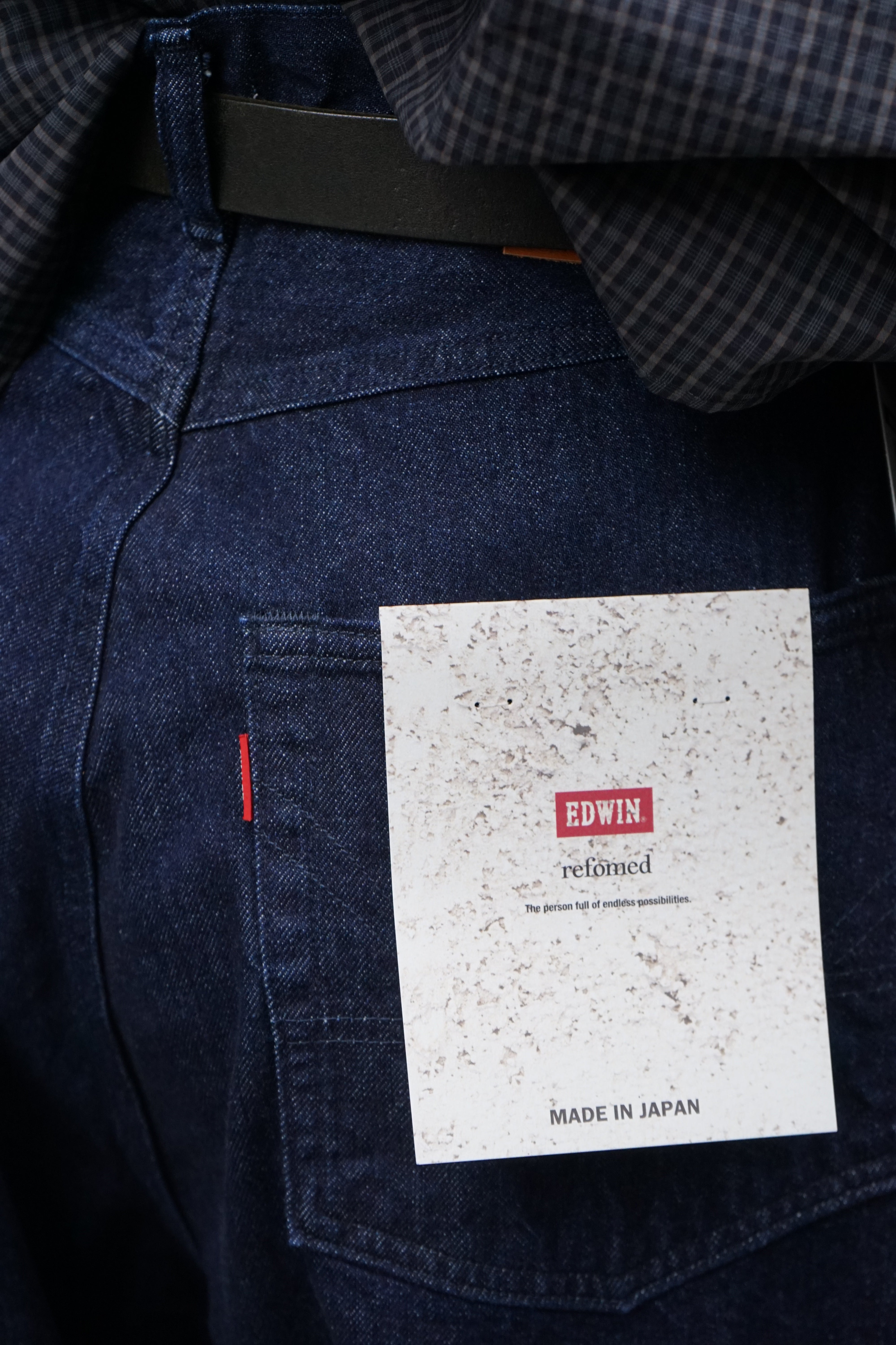 FRESH MAN DENIM WIDE PANTS by EDWIN　"OW"