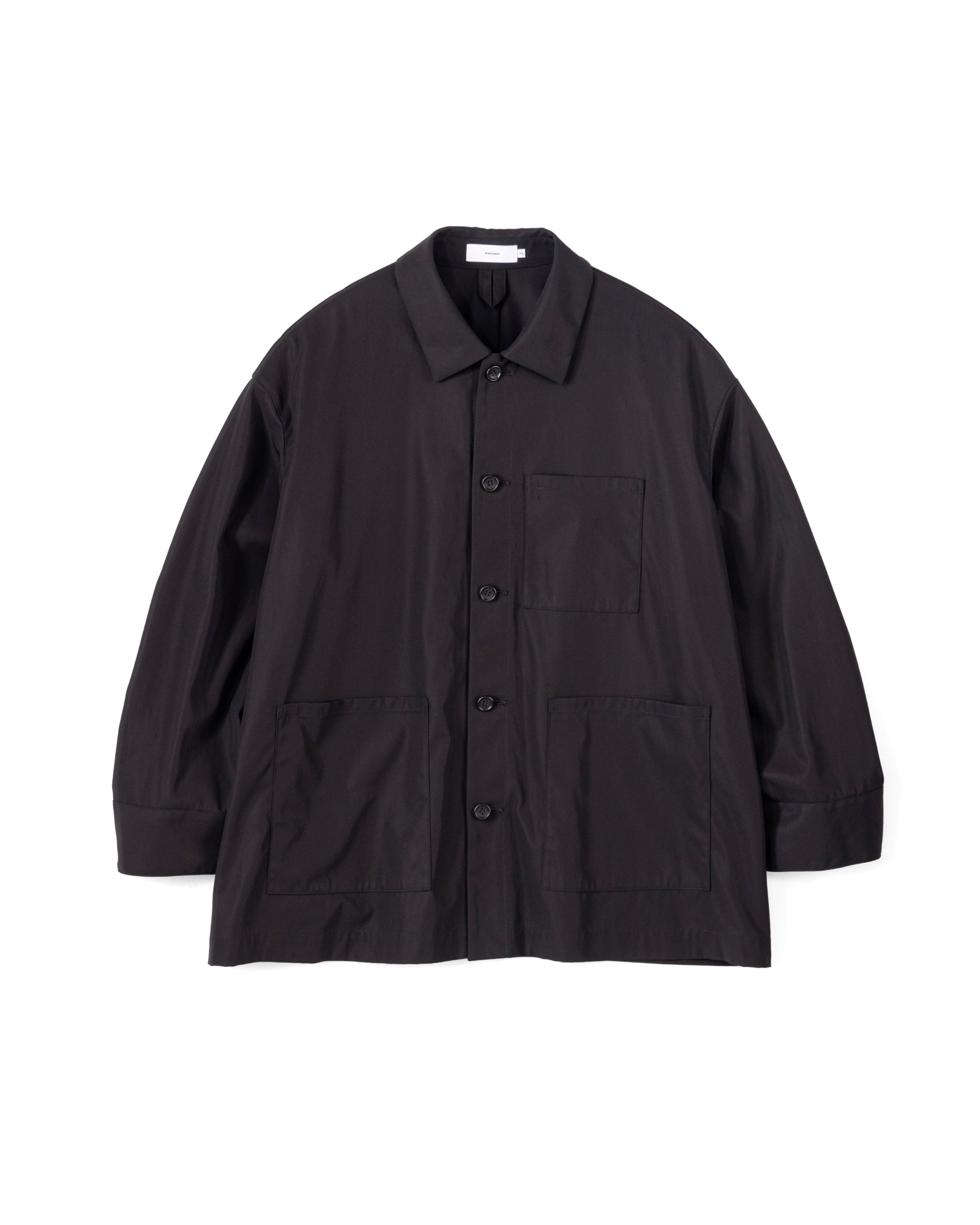 Graphpaper-High Twist Gabardine Coverall Jacket