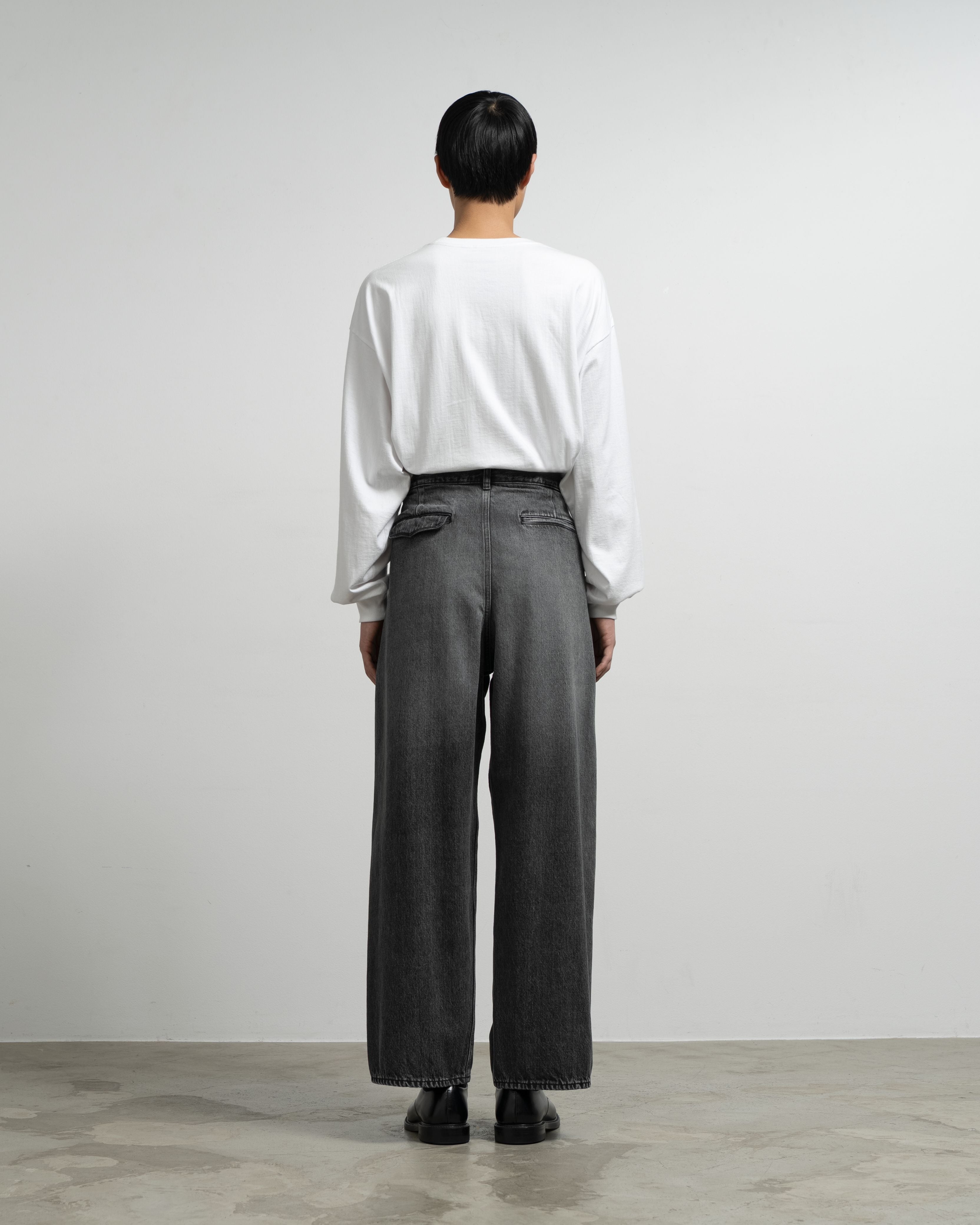 【7/25(土)発売】Selvage Denim Two Tuck Tapered Pants -LIGHT FADE-