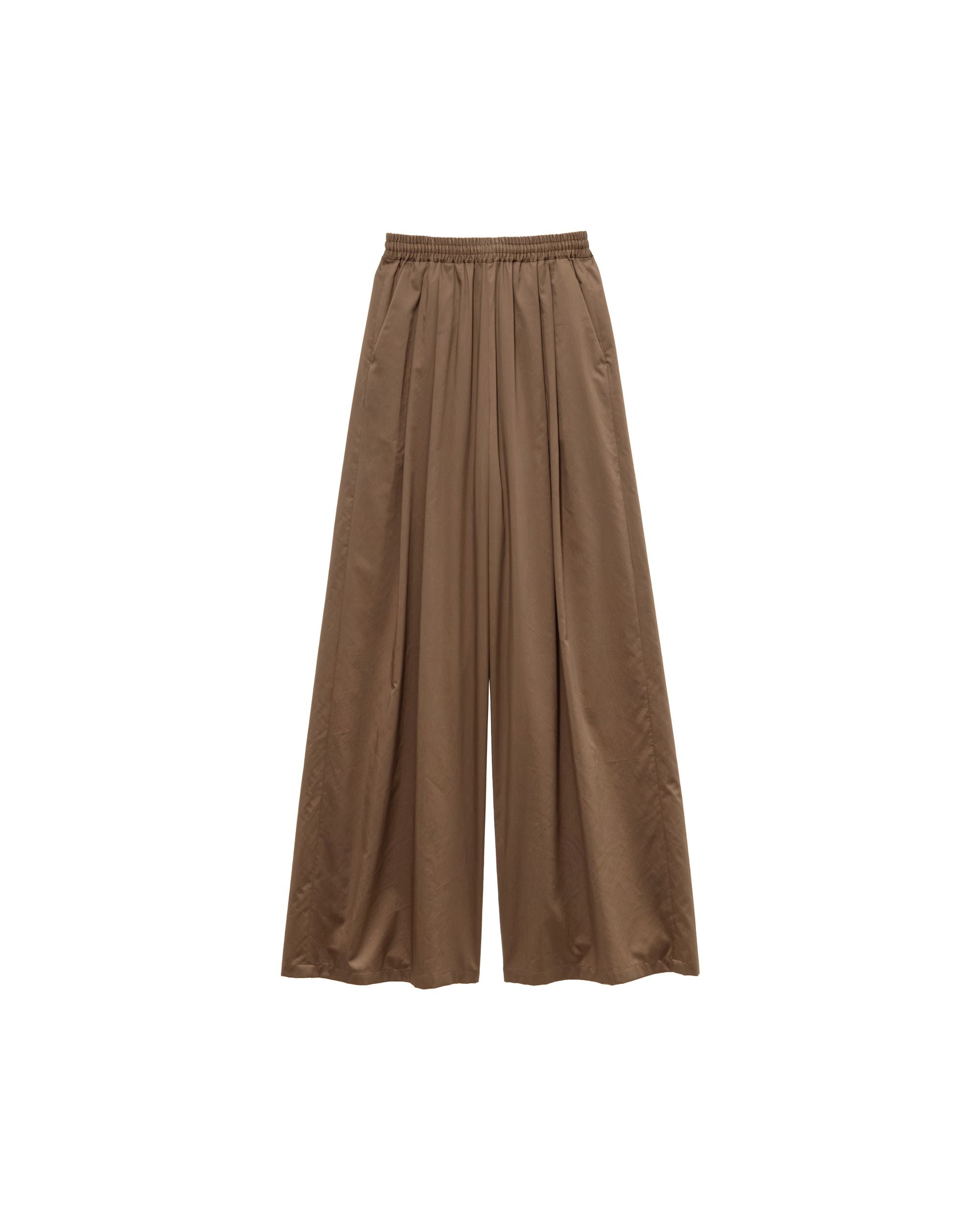 【8/8(土)発売】Silicon Poplin Two Tuck Easy Wide Pants