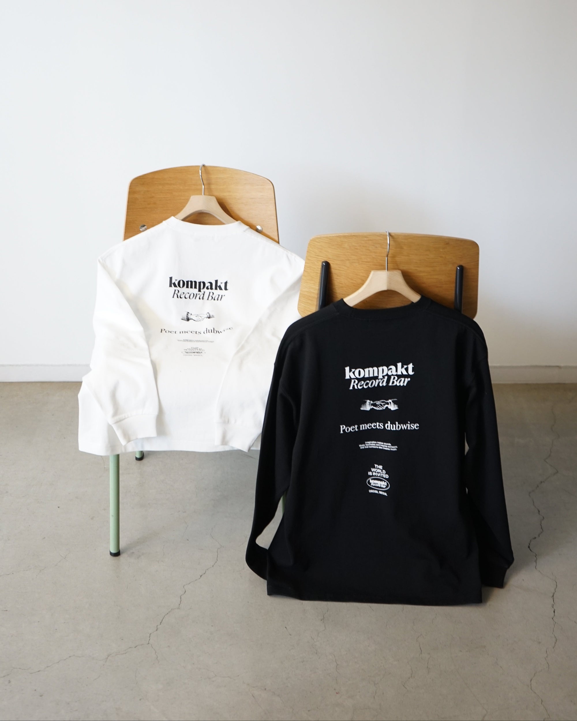 KOMPAKTRECORD BAR+PMD OVERSIZED L/S T-Shirt