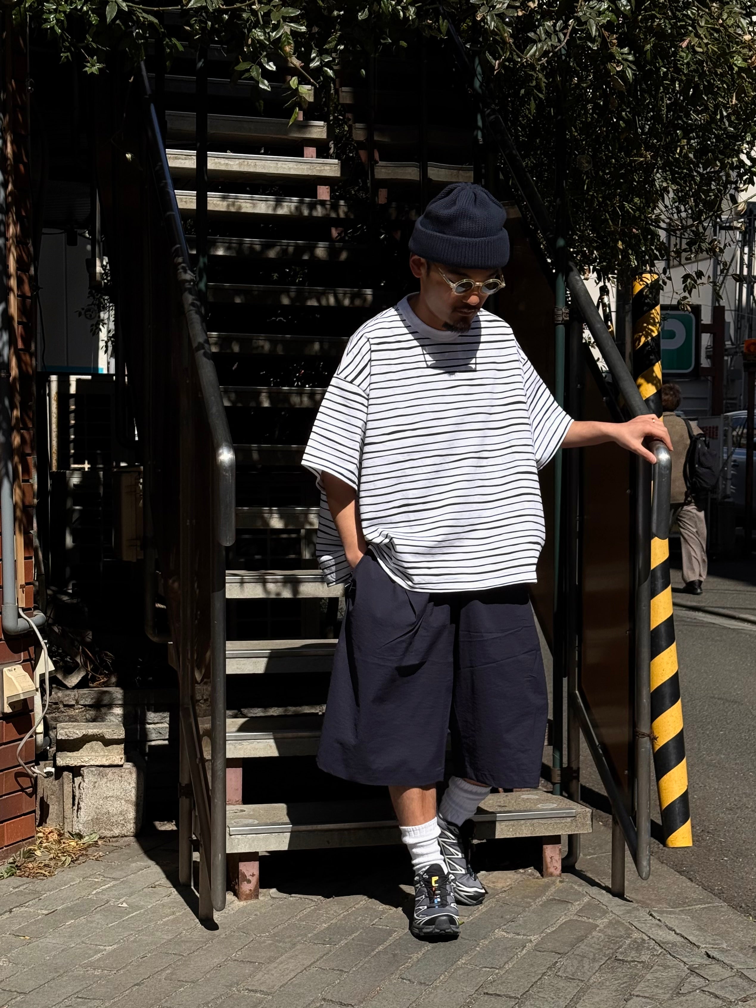 【RESTOCK】NYLON BAGGY LONG SHORTS
