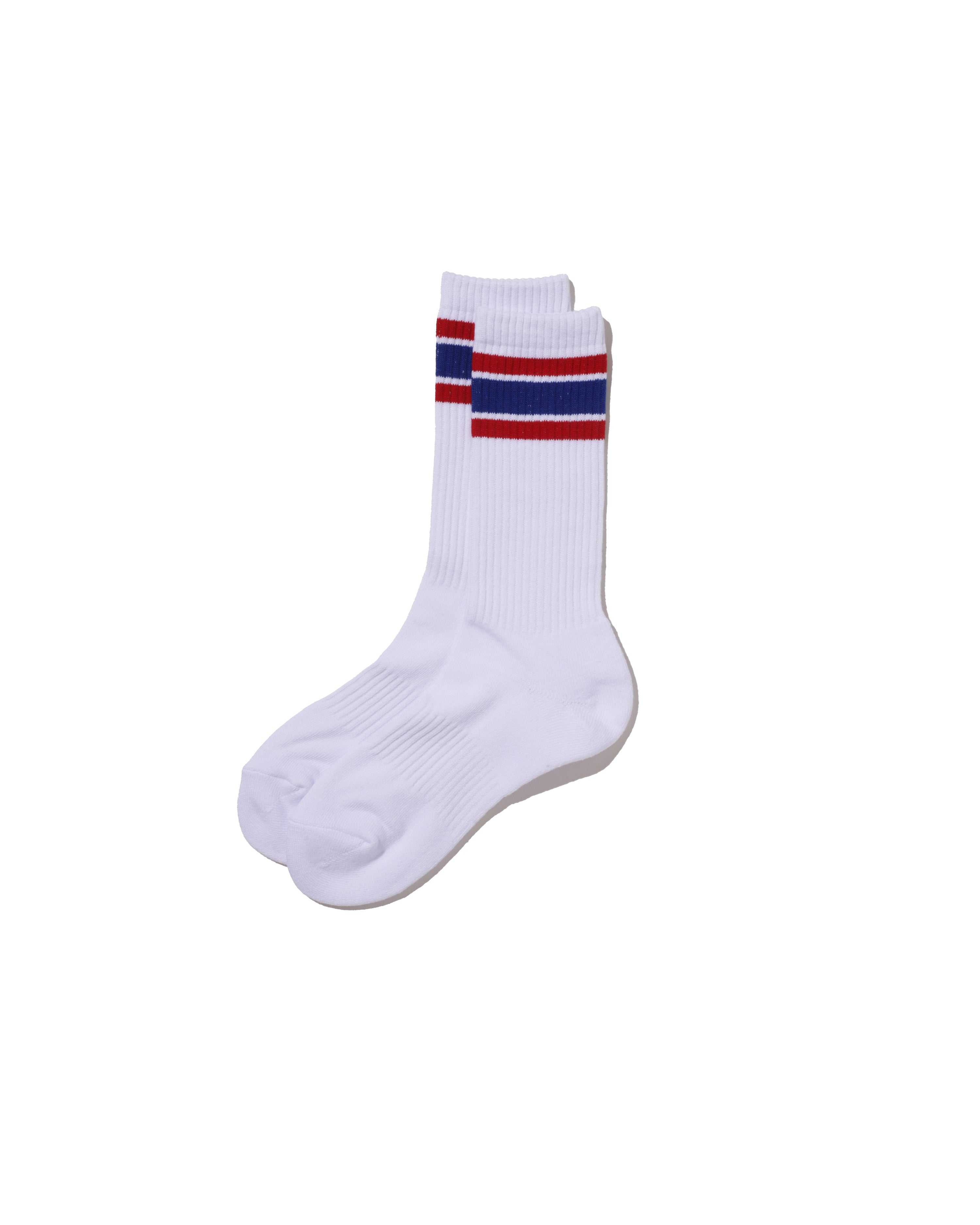 2-PACK MULTI STRIPE CREW SOCKS