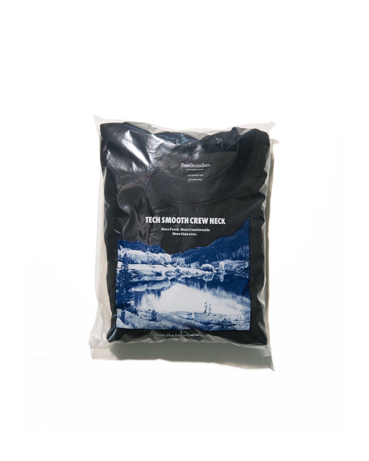 【6/6(土)発売】2-PACK TECH SMOOTH S/S CREW NECK