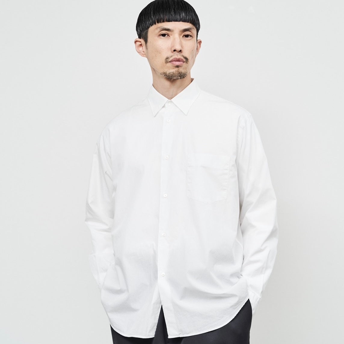 Broad Regular Collar Shirt