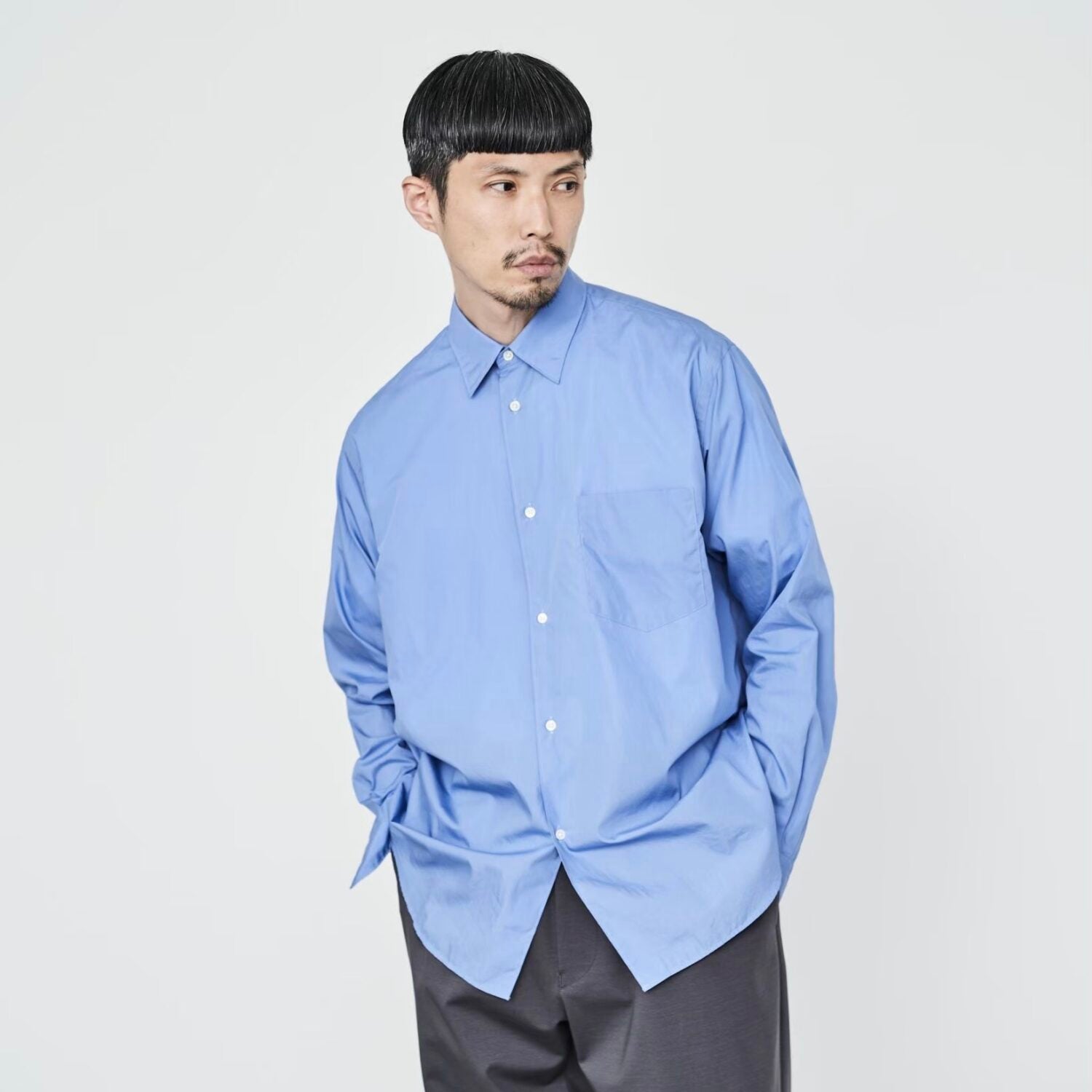Broad Regular Collar Shirt