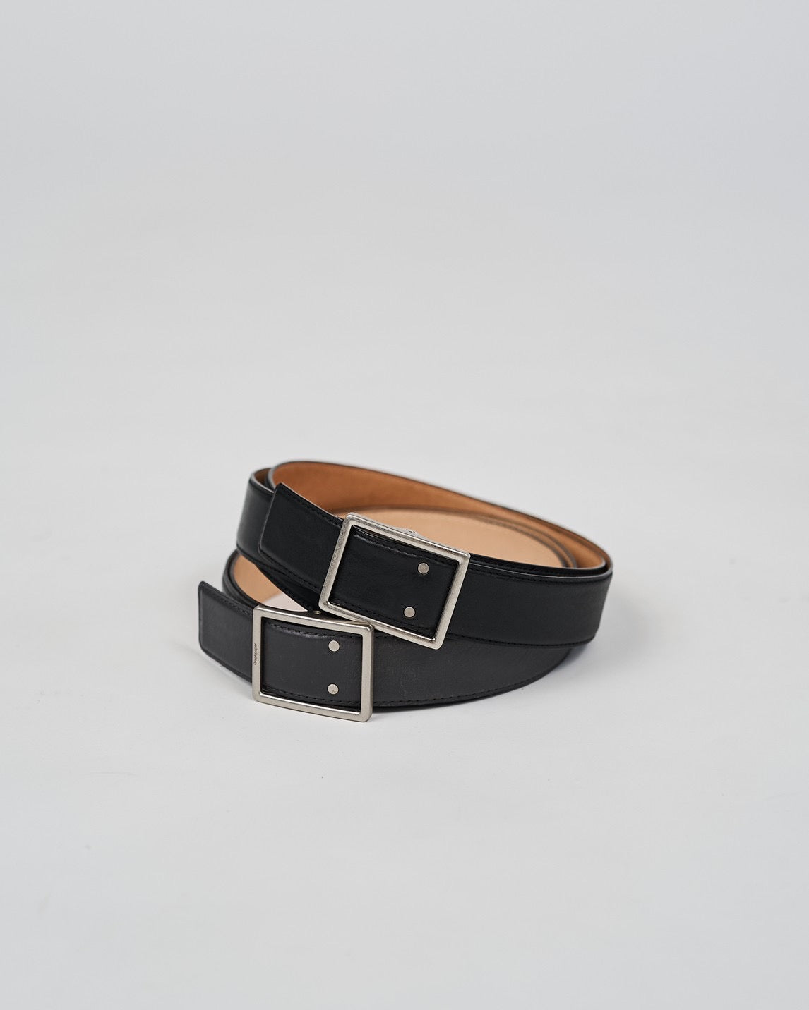 Graphpaper-Holeless Leather Classic Belt