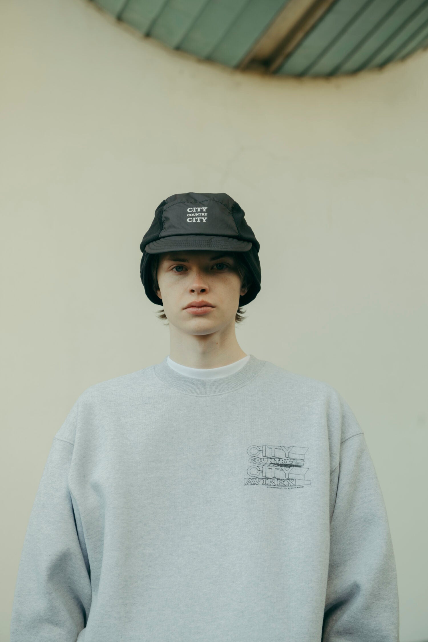 CITY COUNTRY CITY x AVIREX_SWEAT  SHIRT