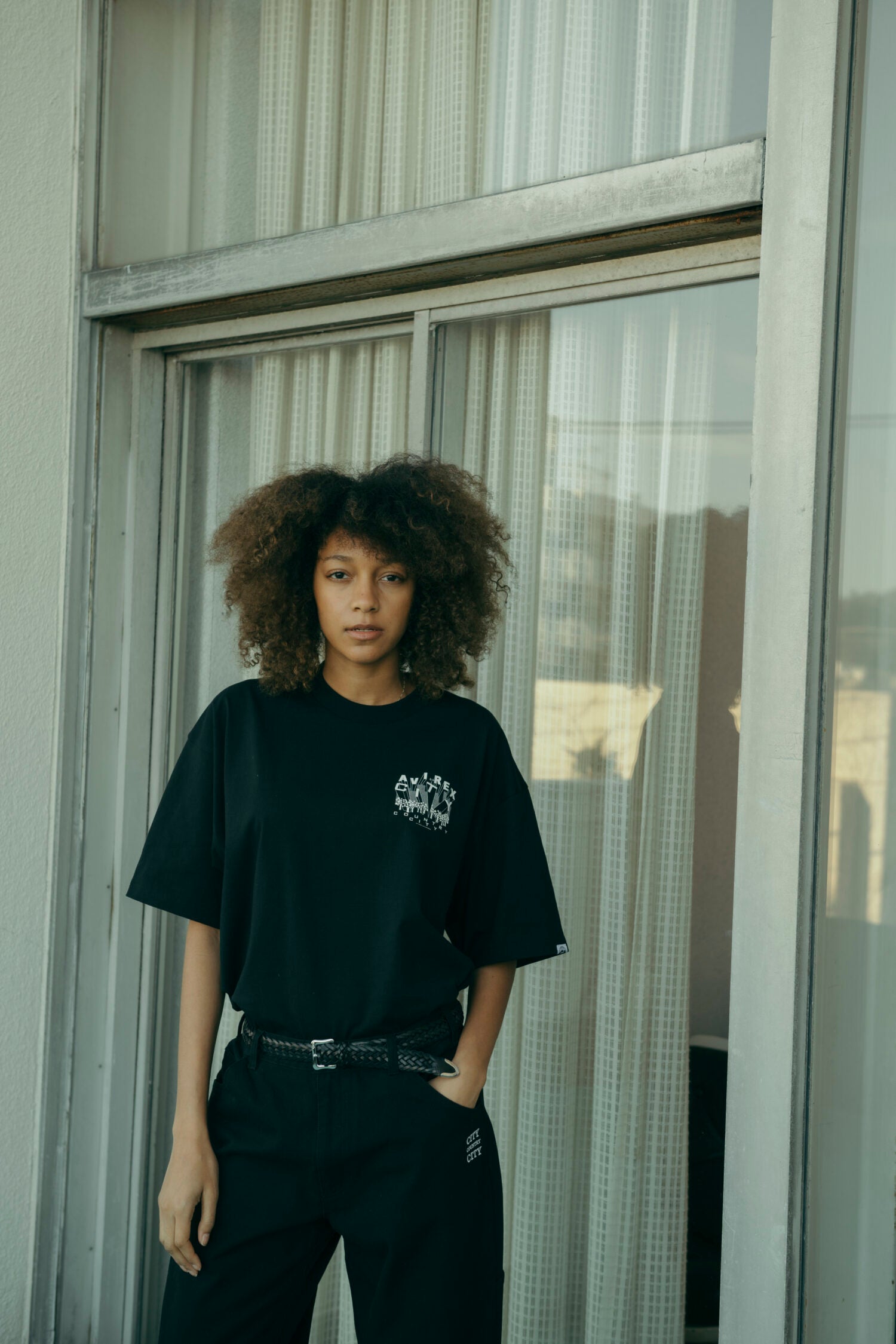 CITY COUNTRY CITY x AVIREX_COTTON T-SHIRT#2