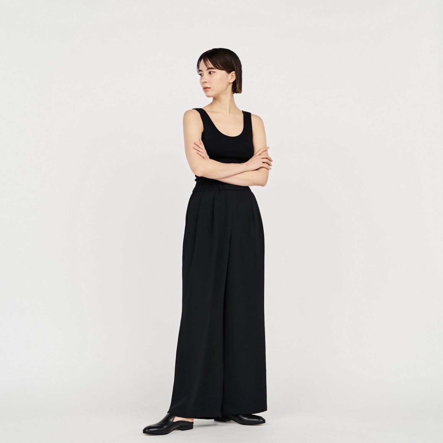 Satin Easy Wide Pants