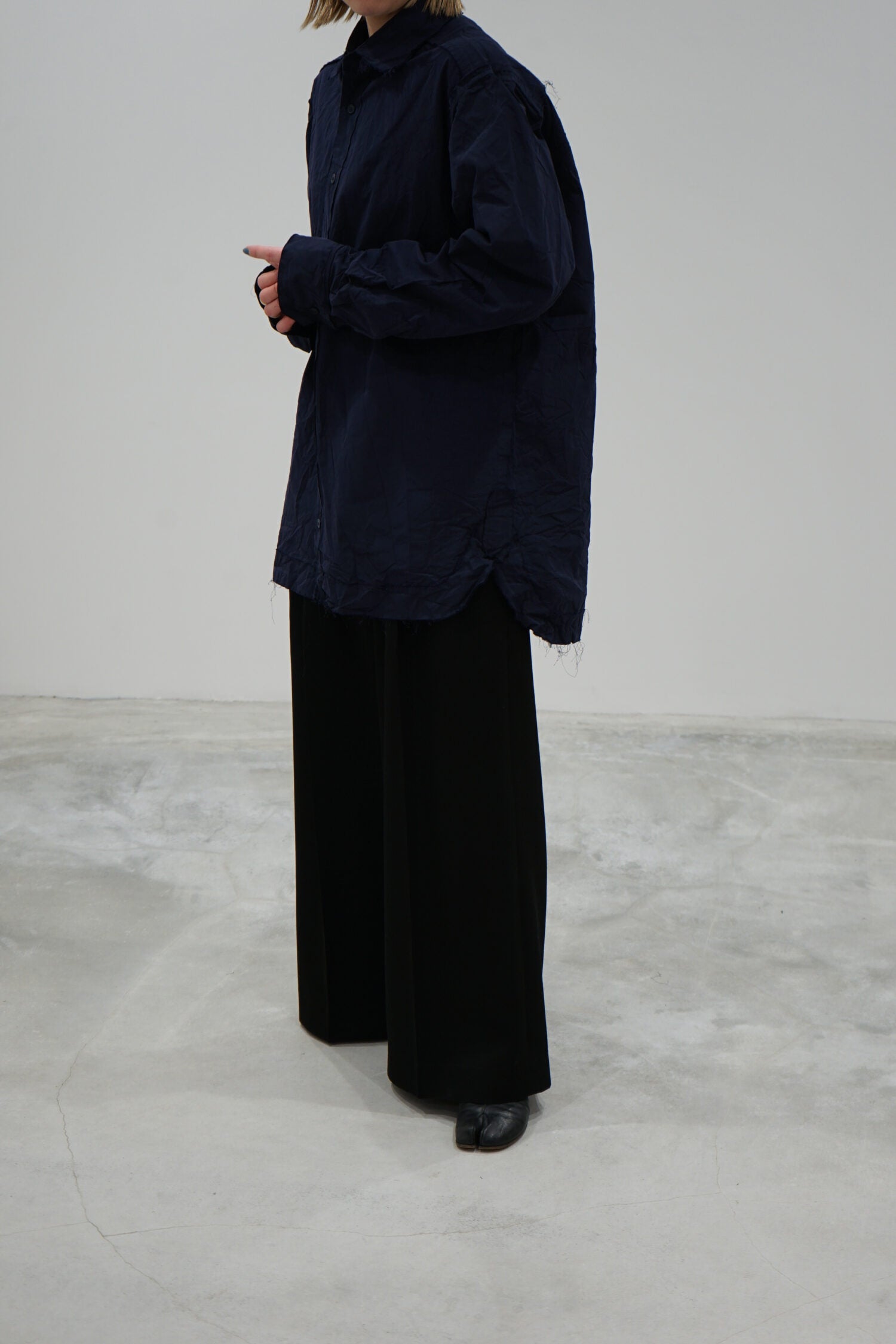 BIG RACCOURCIE SHIRT - RAW - PAPER COT