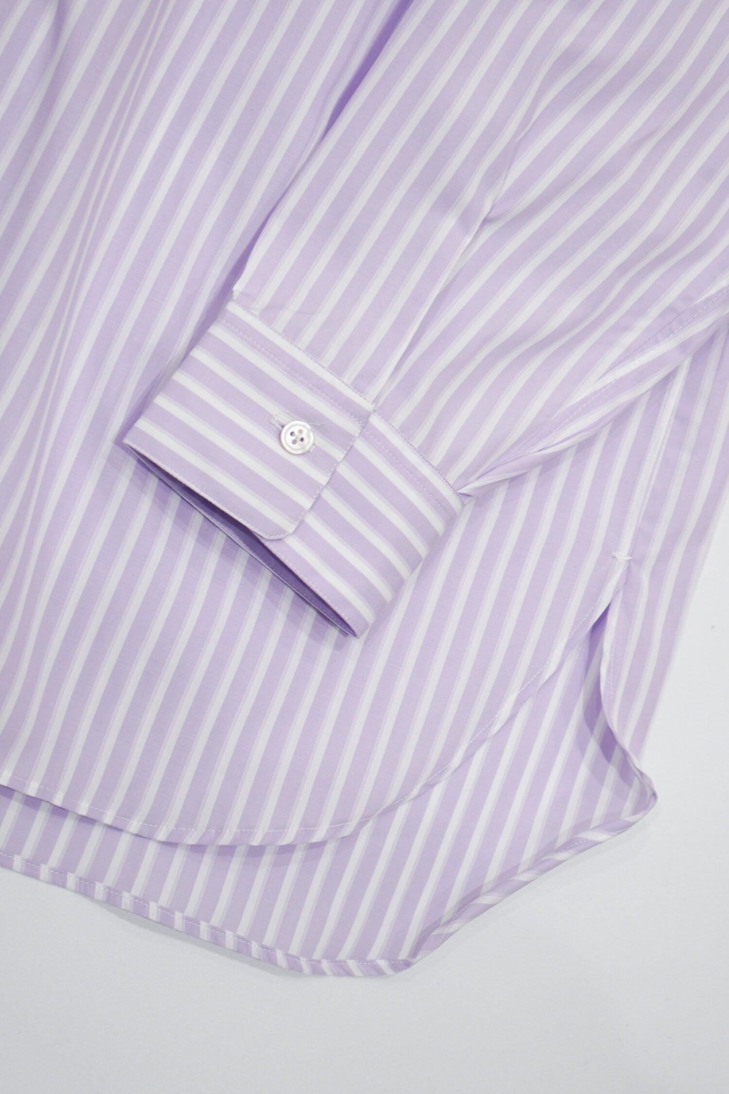 Handmade Men’s Classic Collar Shirt（Mauve/White.ST)