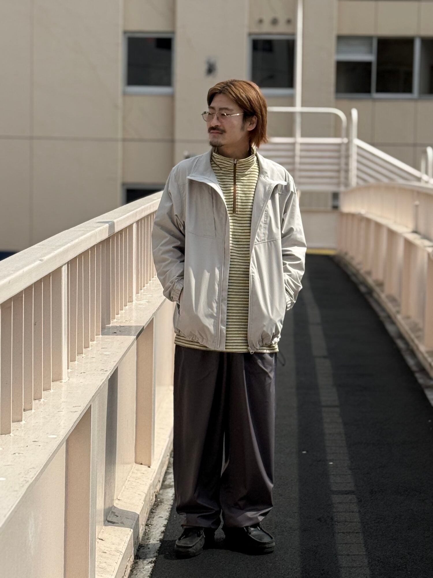 Stand Zip Stretch Jacket
