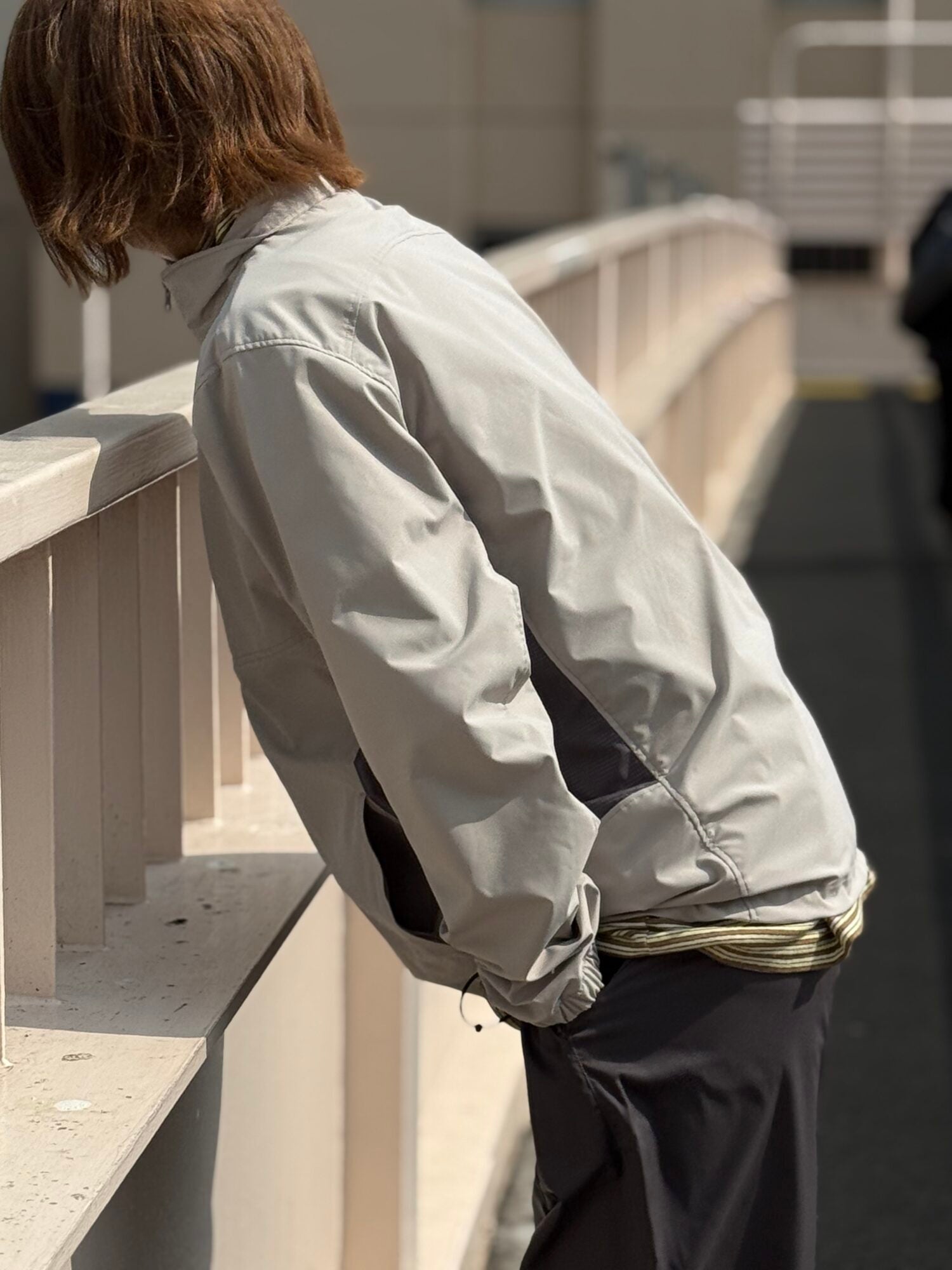 Stand Zip Stretch Jacket