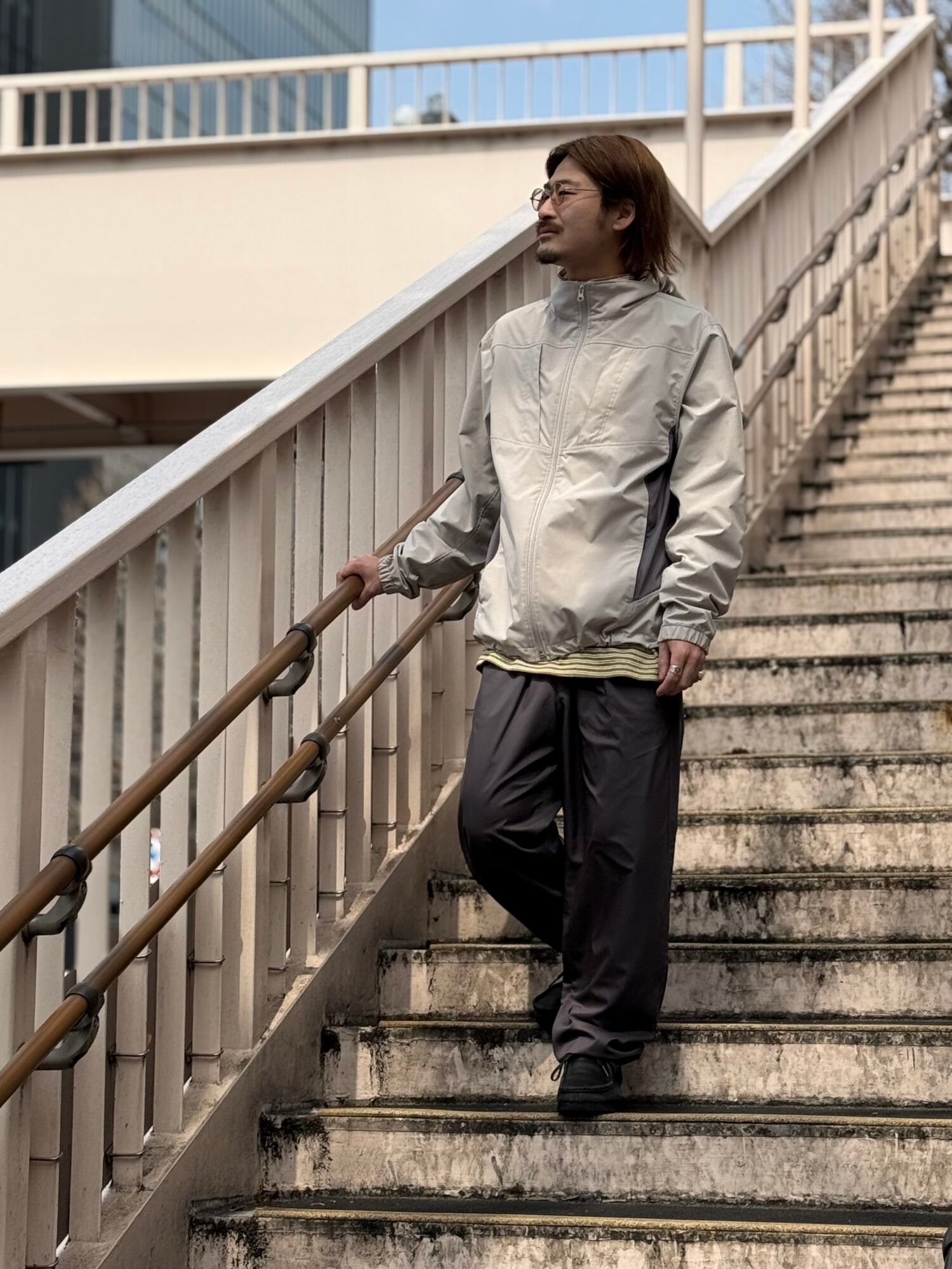 Stand Zip Stretch Jacket