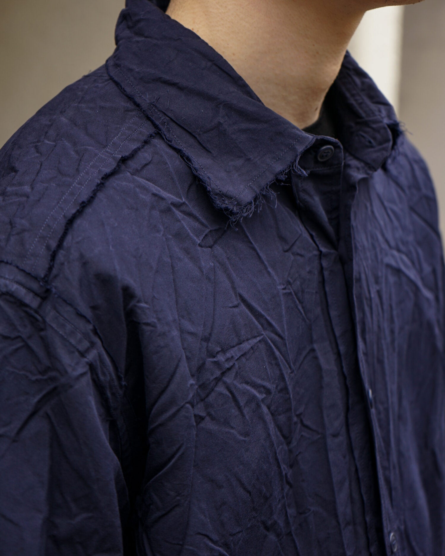 BIG RACCOURCIE SHIRT - RAW - PAPER COT