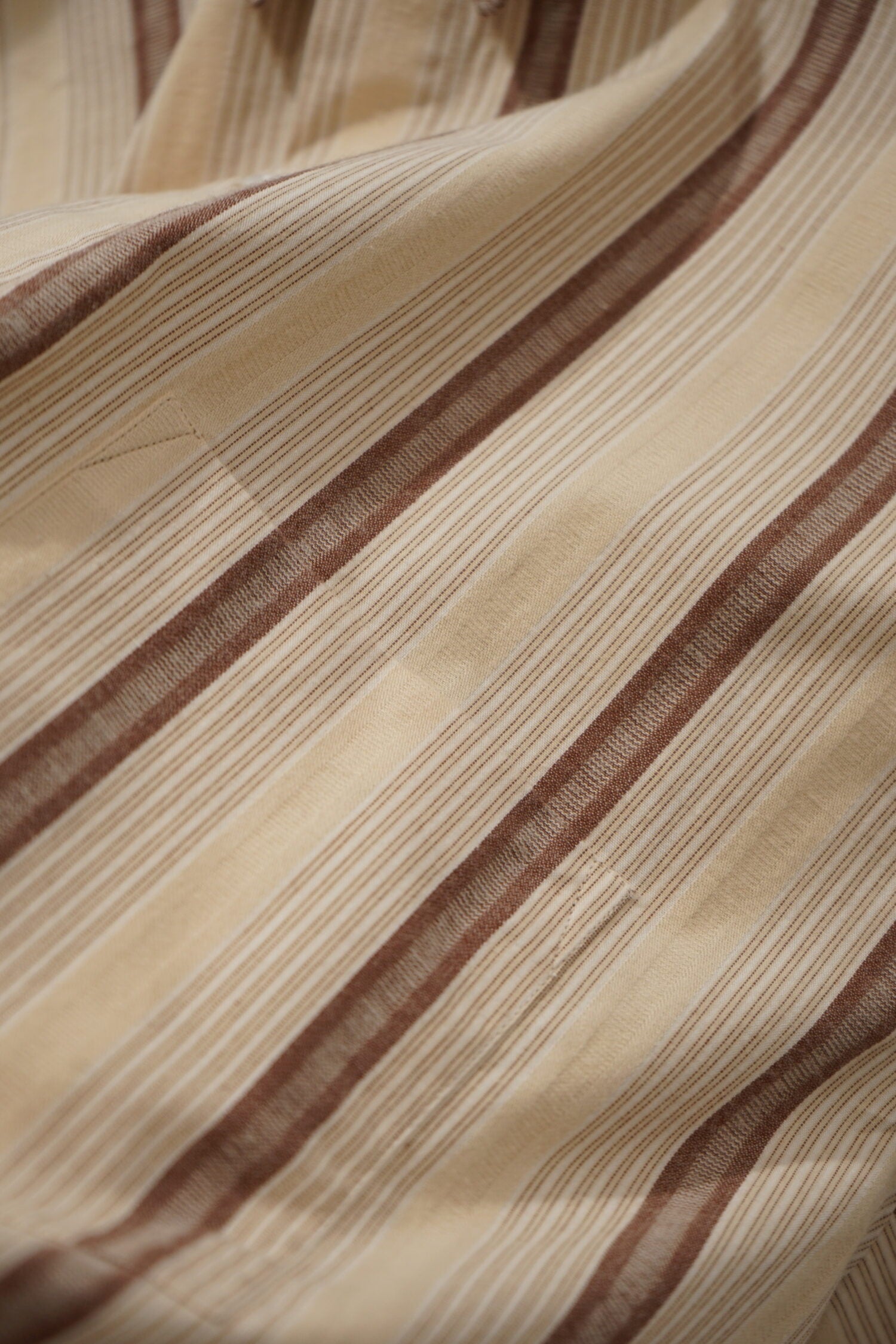 Handmade Classic Collar Shirt（Brown.ST）