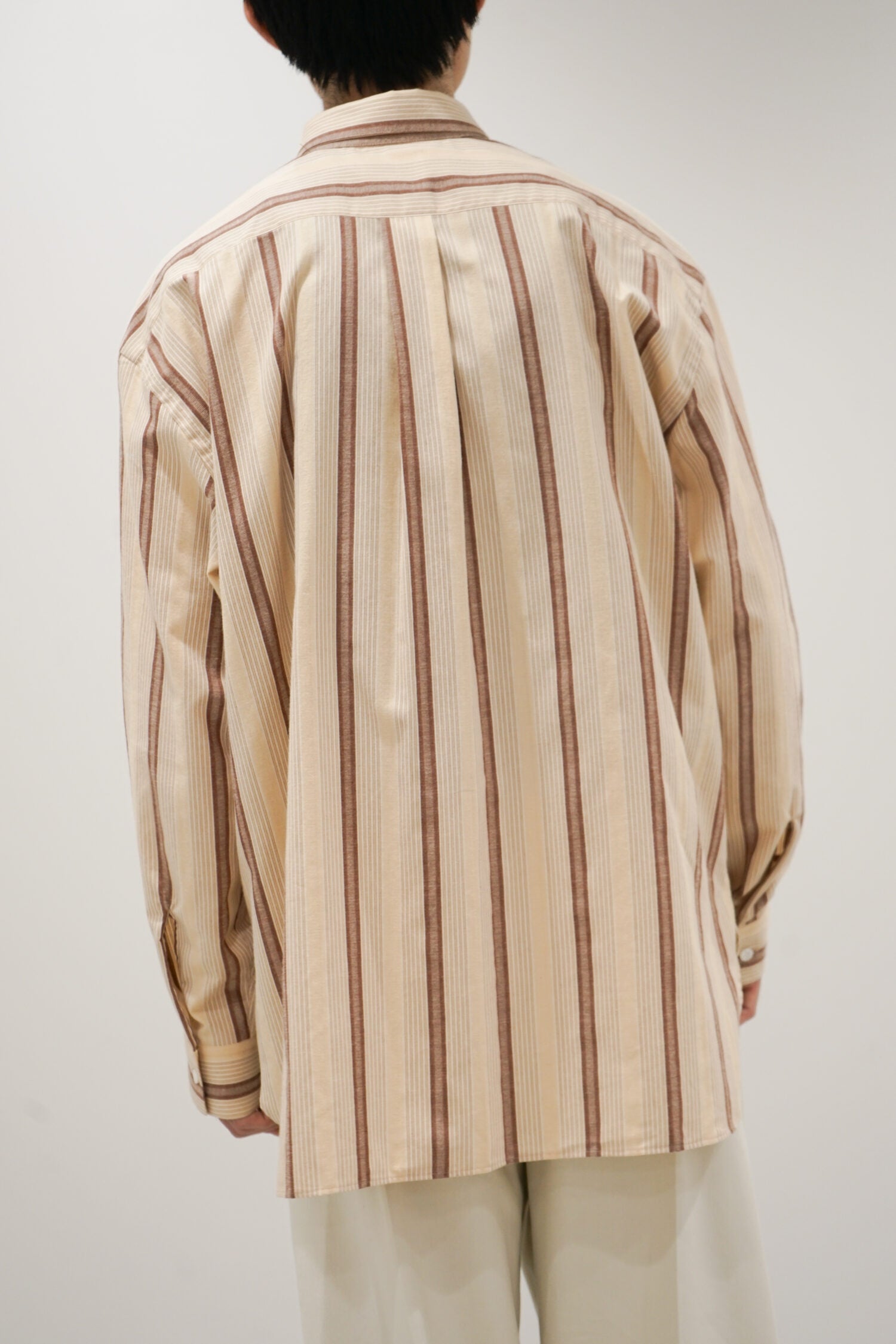 Handmade Classic Collar Shirt（Brown.ST）