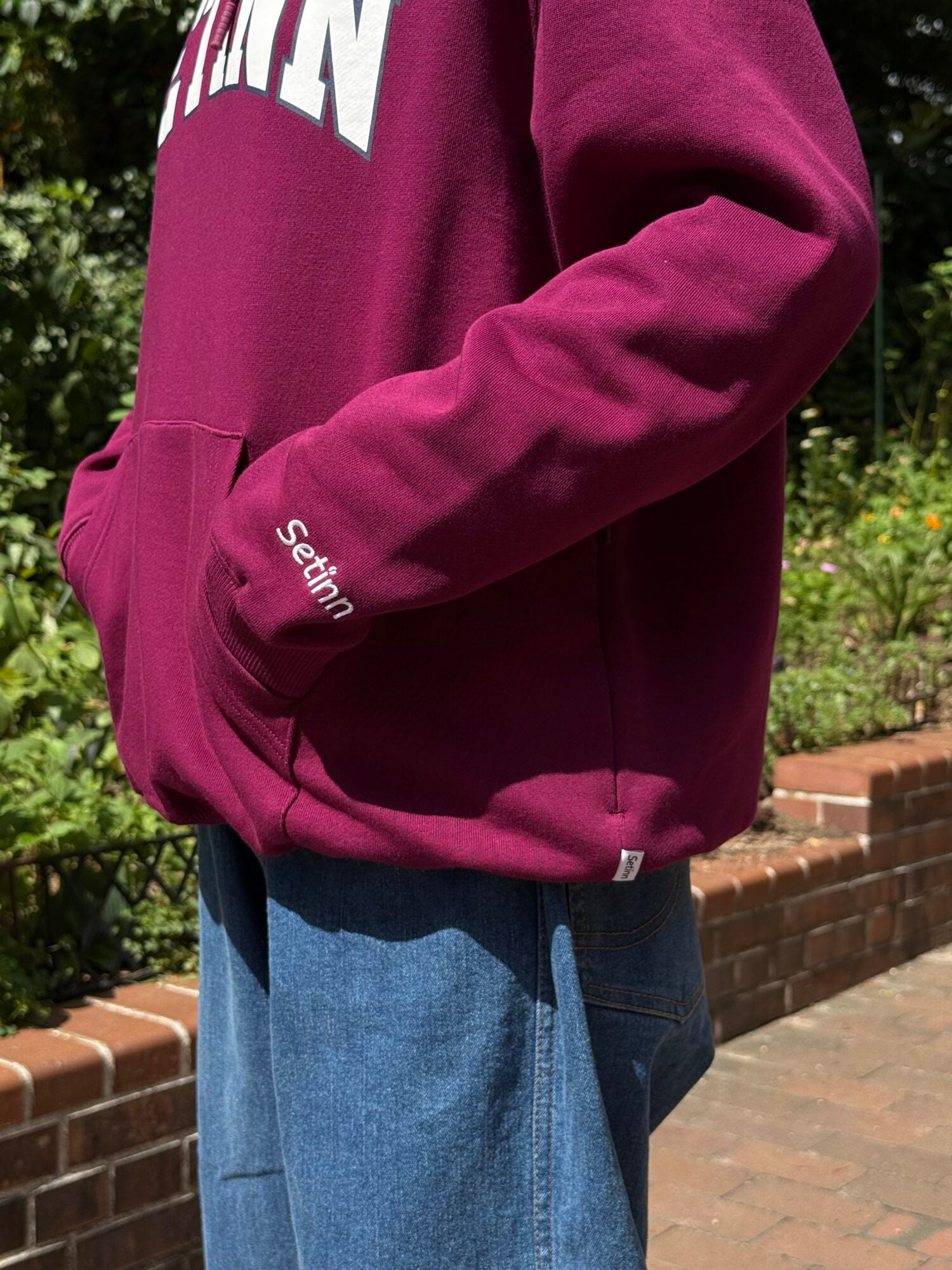 College Logo Hoodie