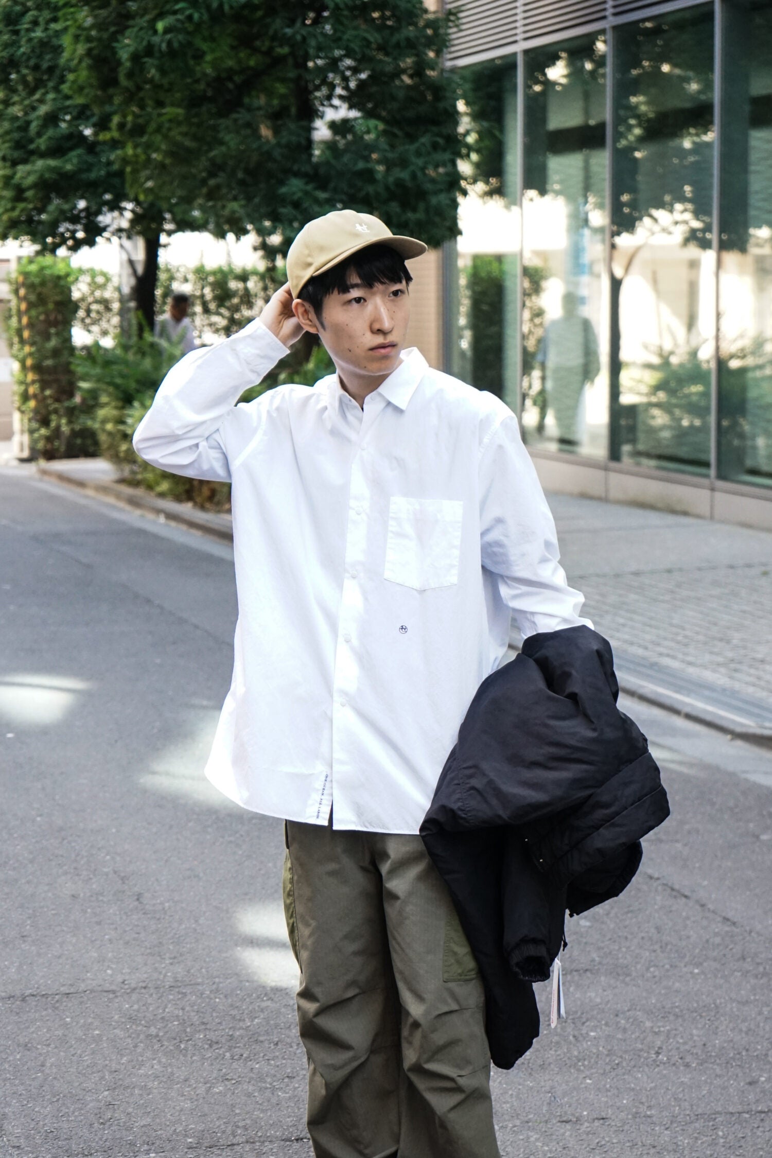 Regular Collar Wind Shirt