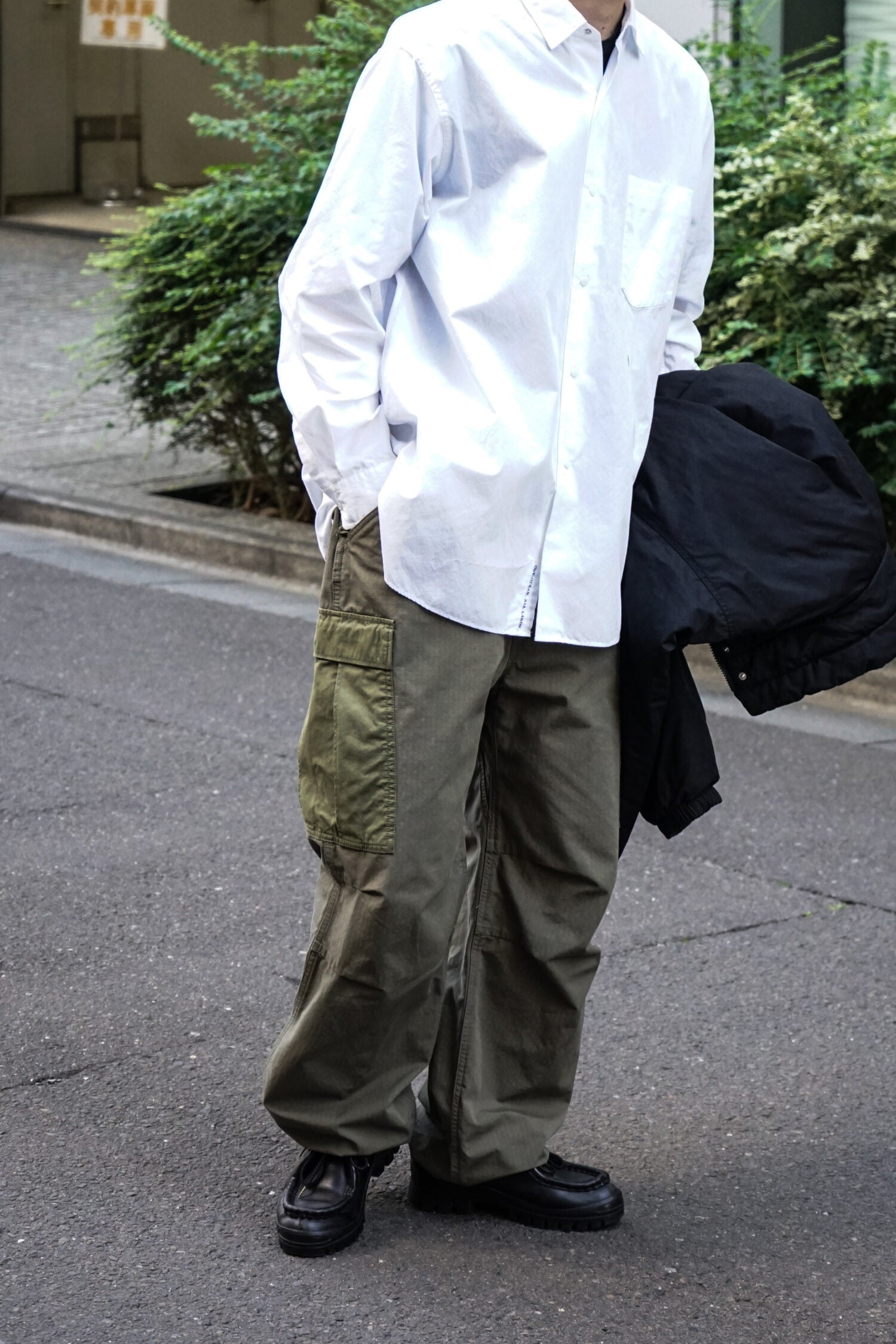 Regular Collar Wind Shirt