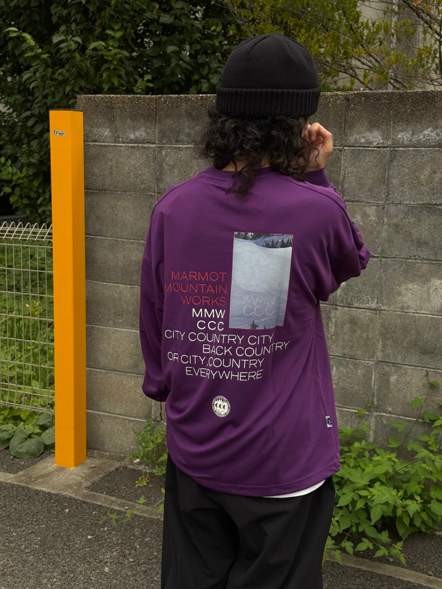 CITY COUNTRY CITYx MARMOT_MMWCCC L/S  T-SHIRT_MMWCCC