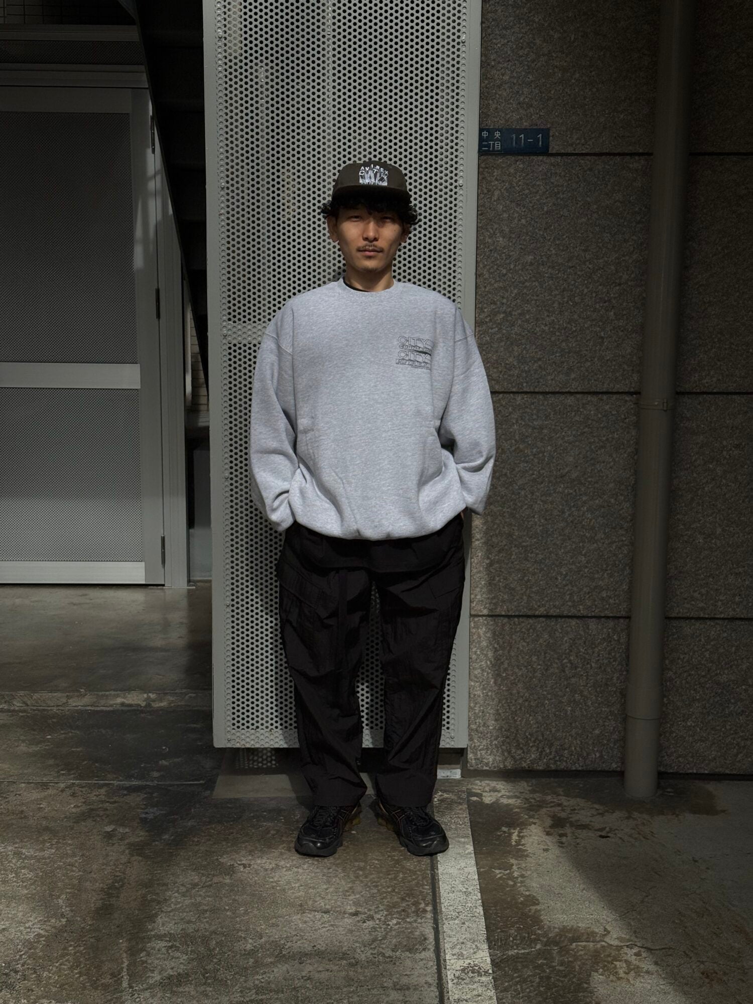 CITY COUNTRY CITY x AVIREX_SWEAT  SHIRT